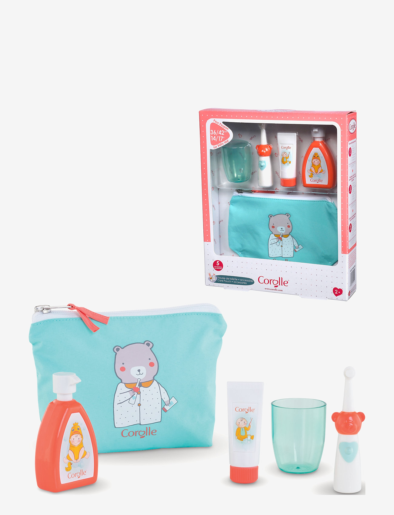 Corolle - Corolle Care Pouch + Accessories, 36 cm - puppen-zubehör - multi coloured - 1