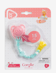 Corolle - Corolle MGP 14" Pacifier with Sound - laveste priser - pink - 2