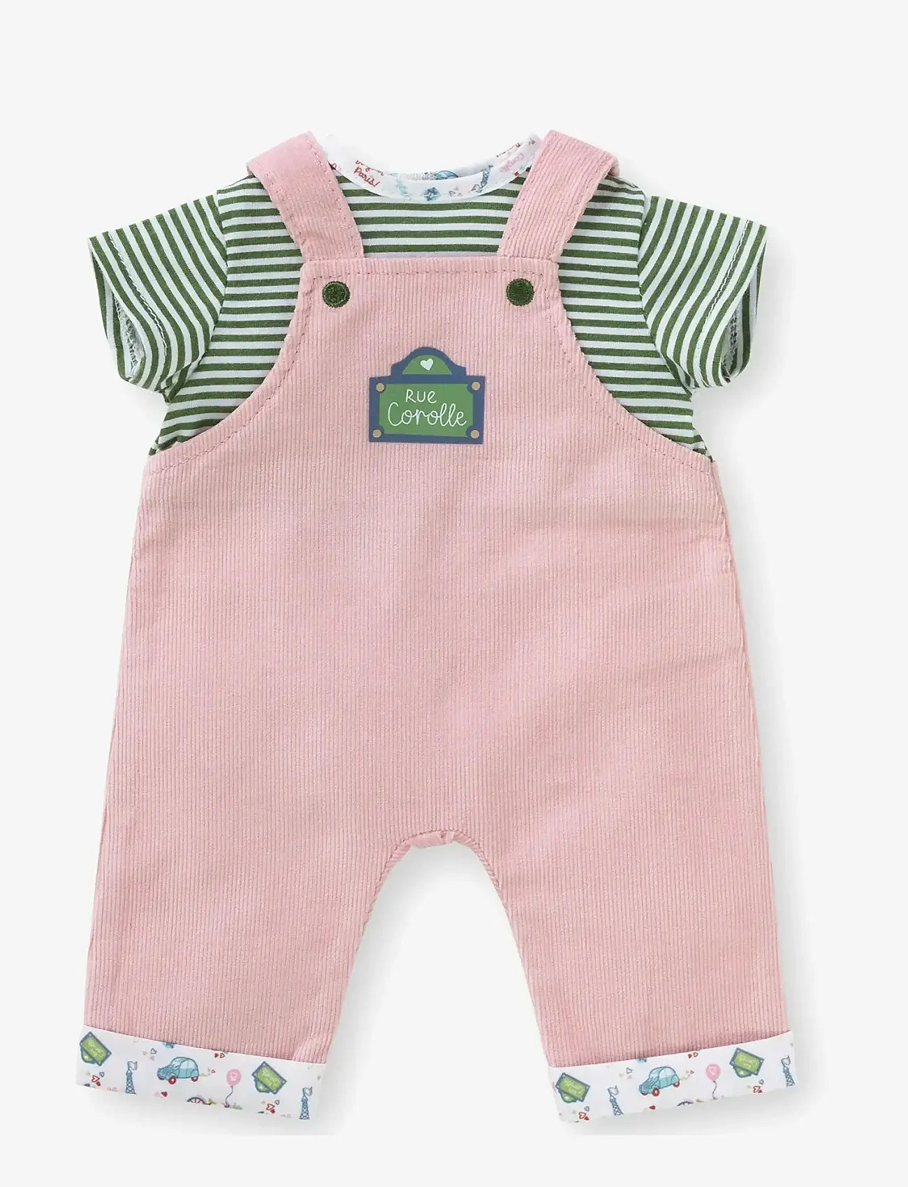 Corolle - Corolle Doll Clothes Overalls with Top, 36 cm - puppenbekleidung - pink - 3
