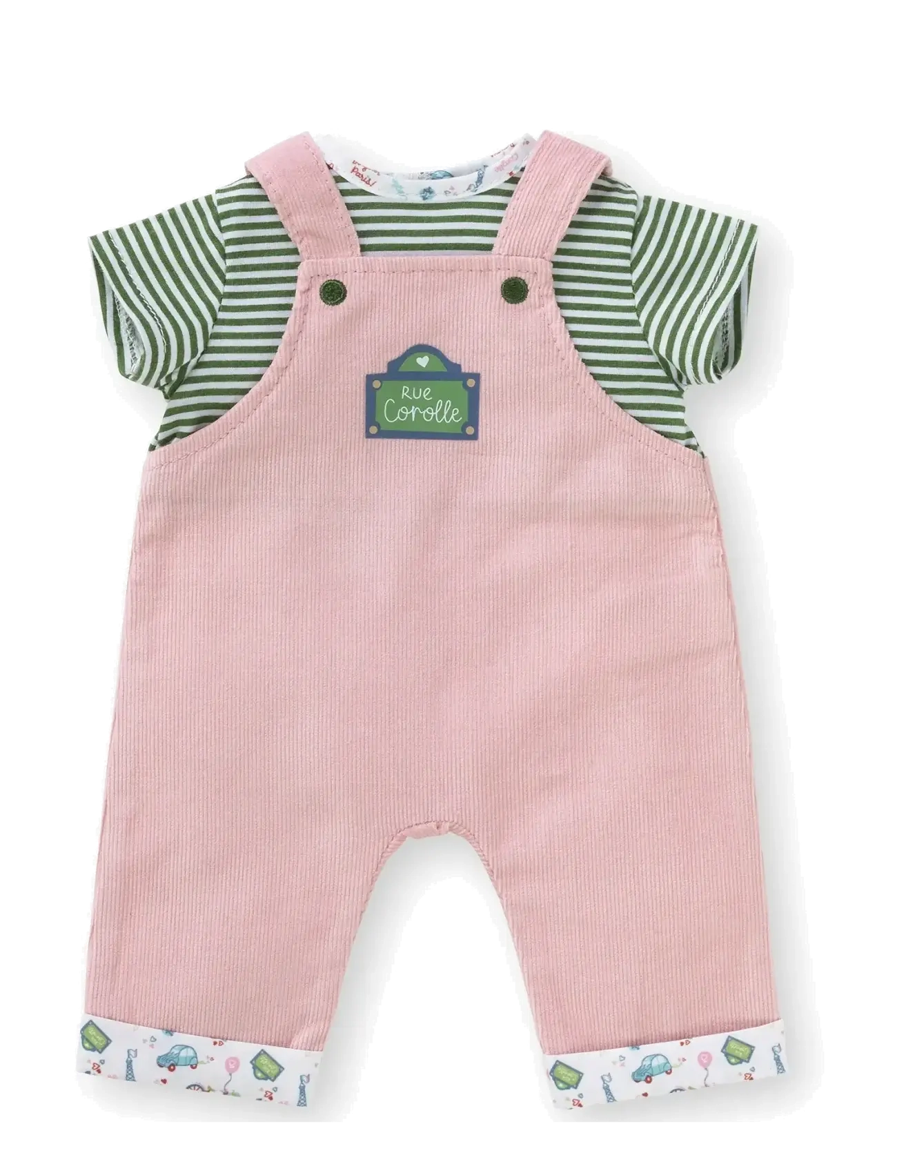 Corolle - Corolle Doll Clothes Overalls with Top, 36 cm - puppenbekleidung - pink - 3