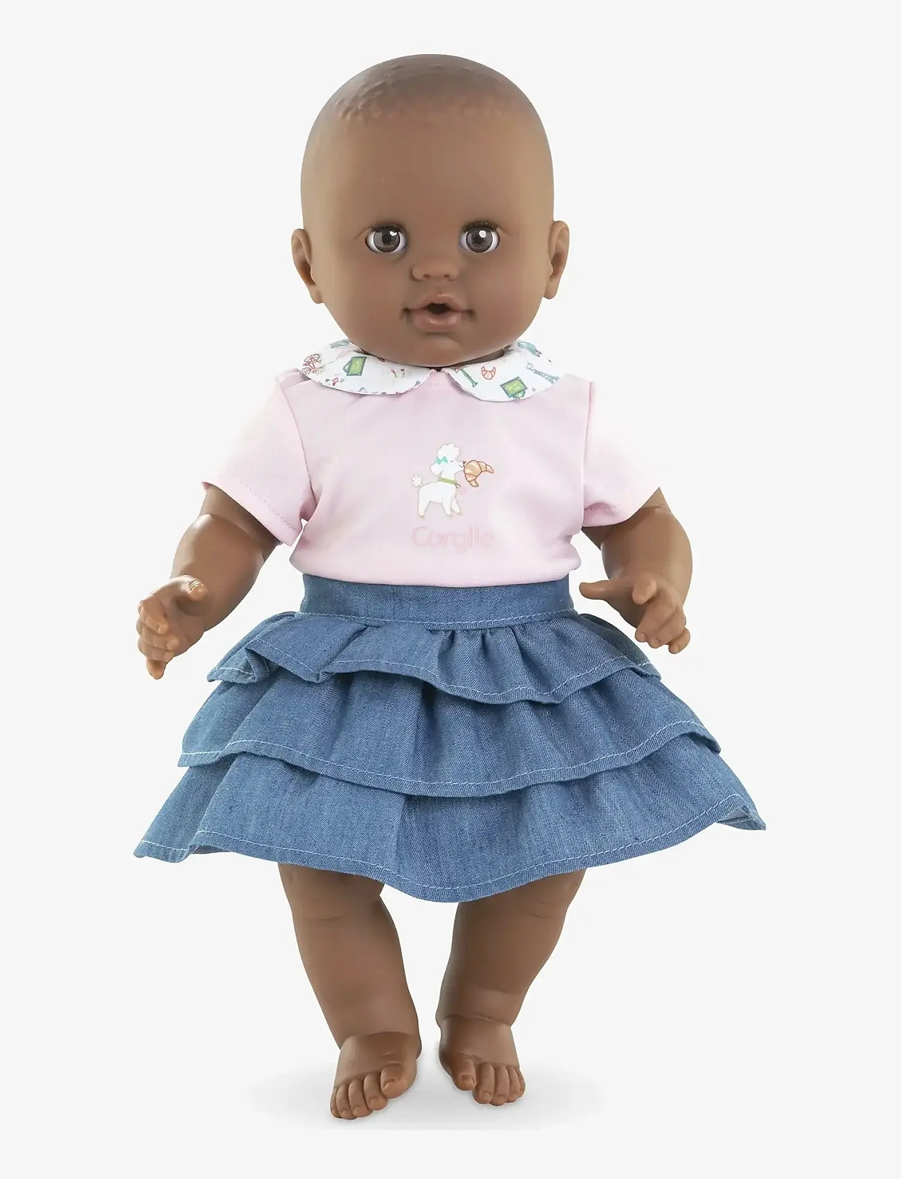 Corolle - Corolle Doll Clothes Ruffle Skirt with Top, 36 cm - doll clothes - pink - 1