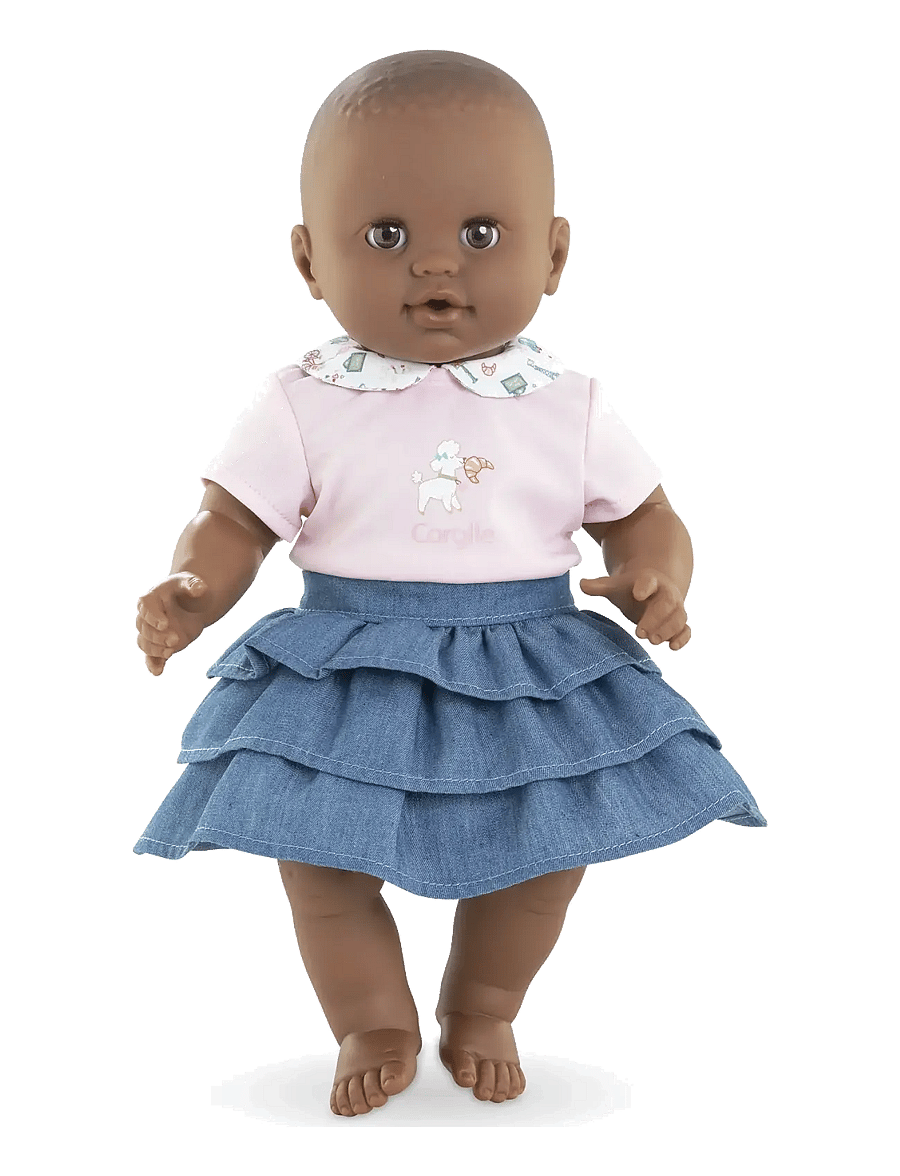Corolle - Corolle Doll Clothes Ruffle Skirt with Top, 36 cm - puppenbekleidung - pink - 1