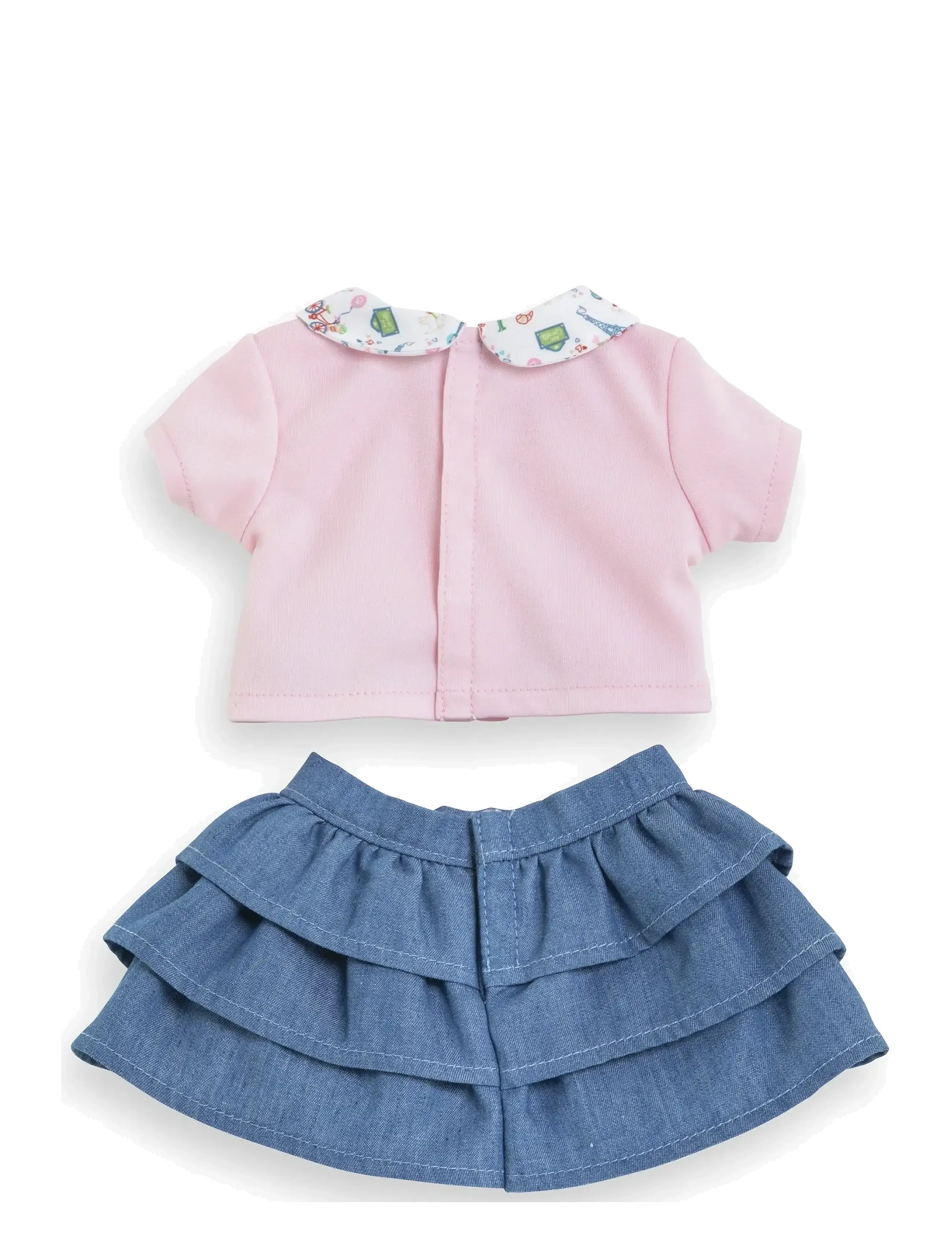 Corolle - Corolle Doll Clothes Ruffle Skirt with Top, 36 cm - dukketøj - pink - 3