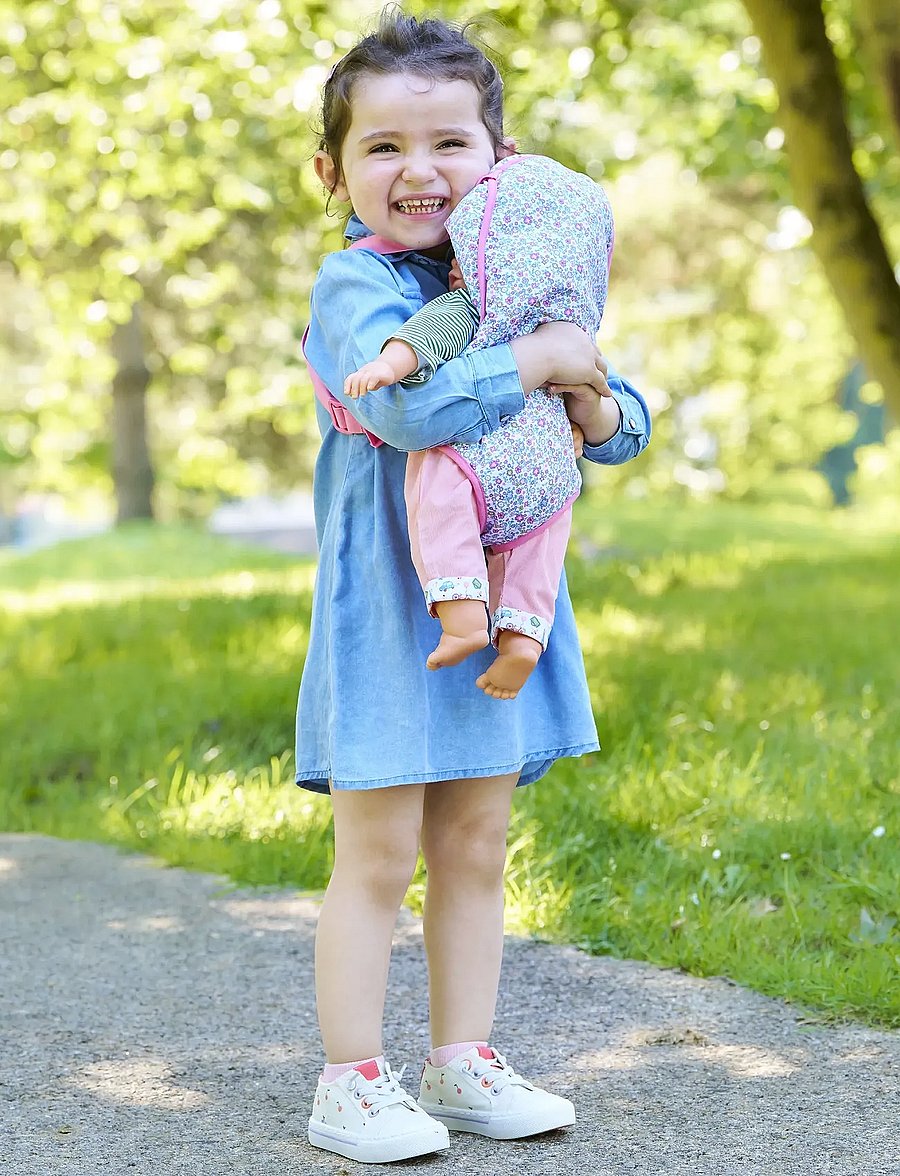Corolle - Corolle Doll Accessories Baby Carrier - nukutarvikud - pink - 5
