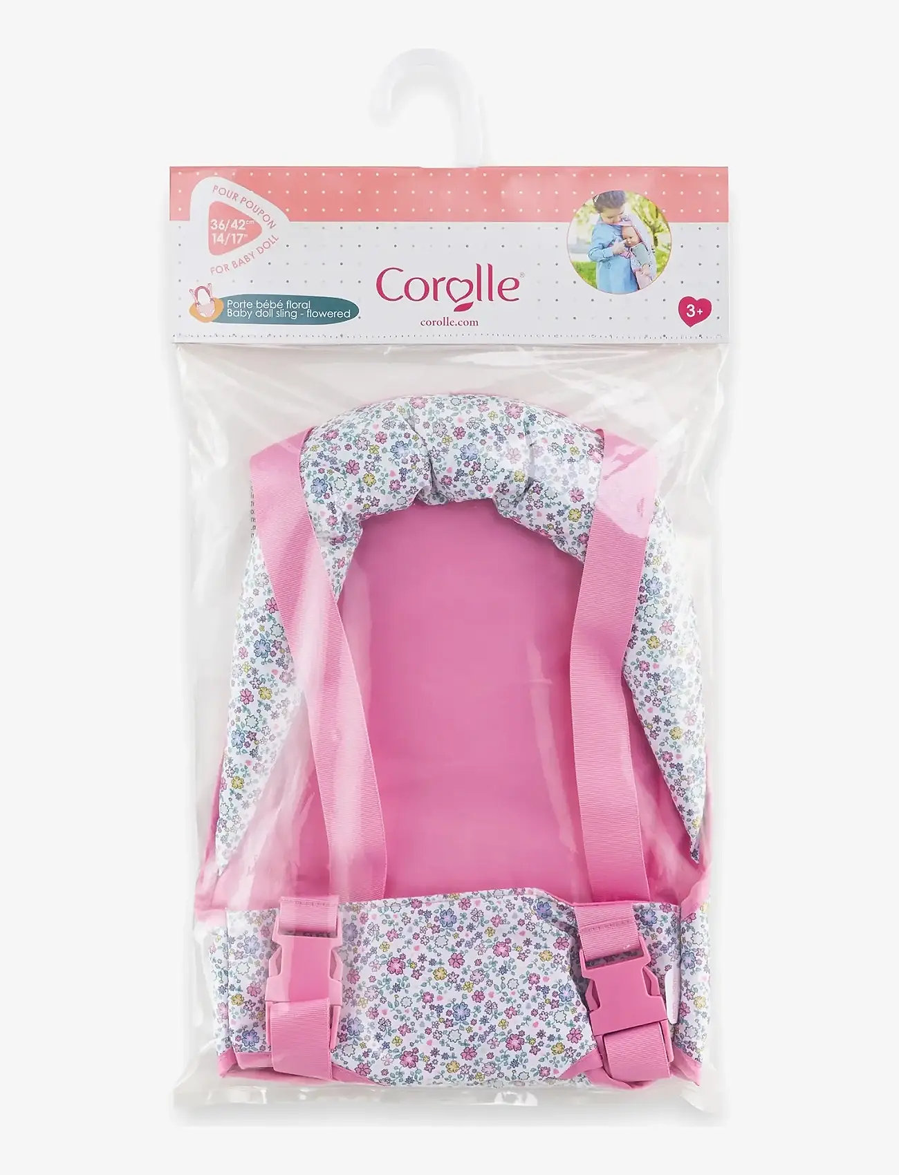 Corolle - Corolle Doll Accessories Baby Carrier - dukketilbehør - pink - 3