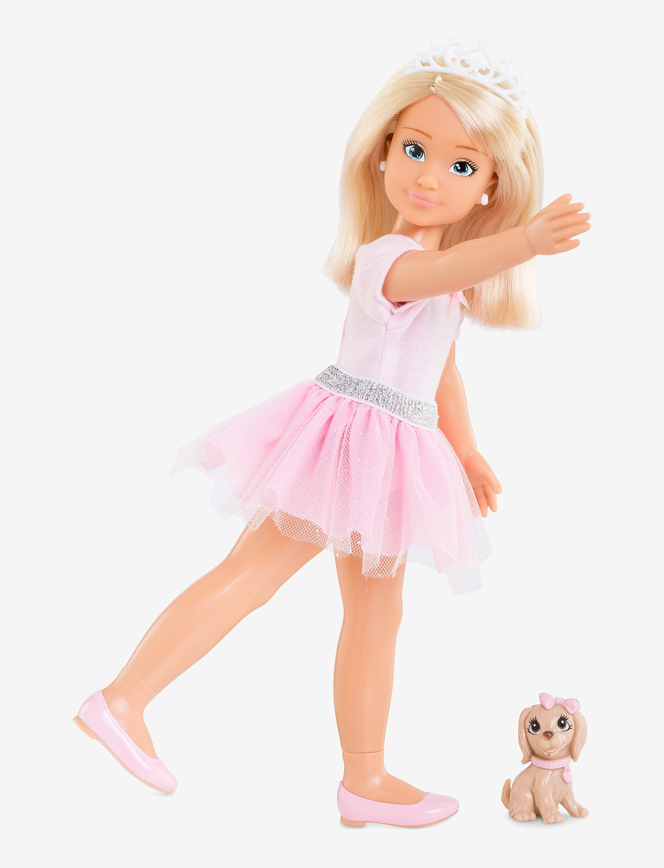 Corolle - Corolle Fashion Doll Valentine Ballerina Set - laveste priser - pink - 1