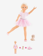 Corolle - Corolle Fashion Doll Valentine Ballerina Set - alhaisimmat hinnat - pink - 7