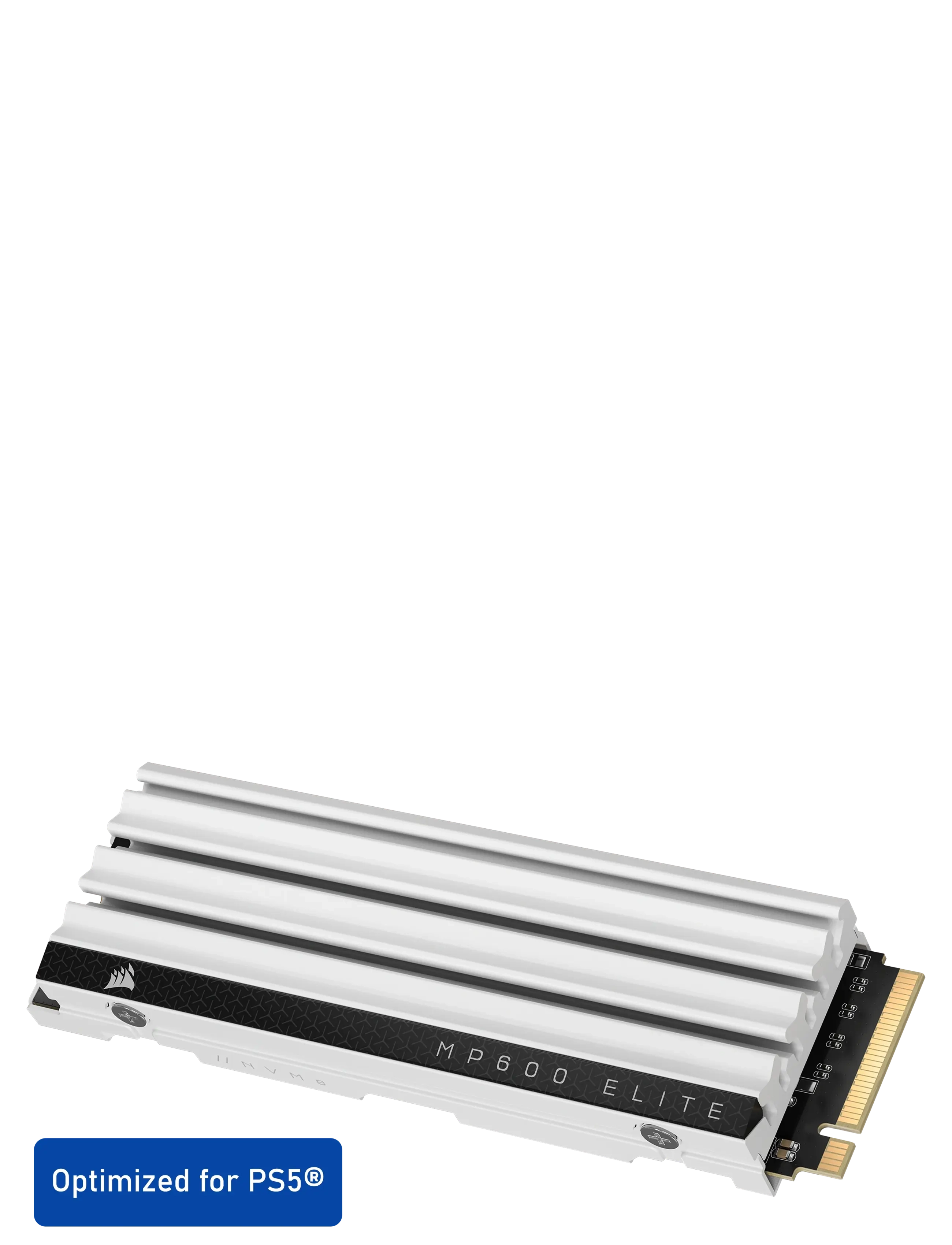 Corsair - Corsair MP600 Elite for PS5 1TB - white - 1