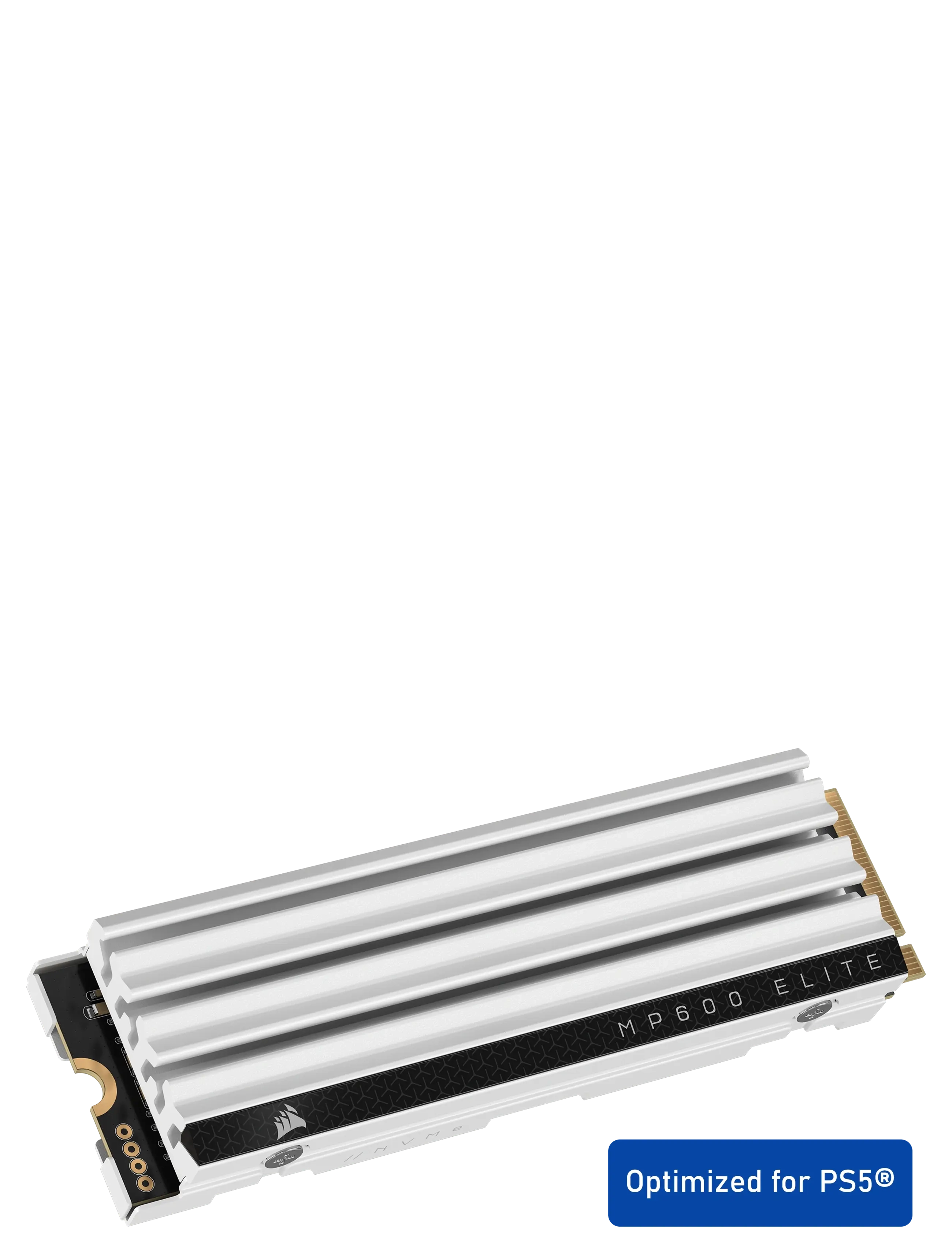 Corsair - Corsair MP600 Elite for PS5 1TB - white - 2