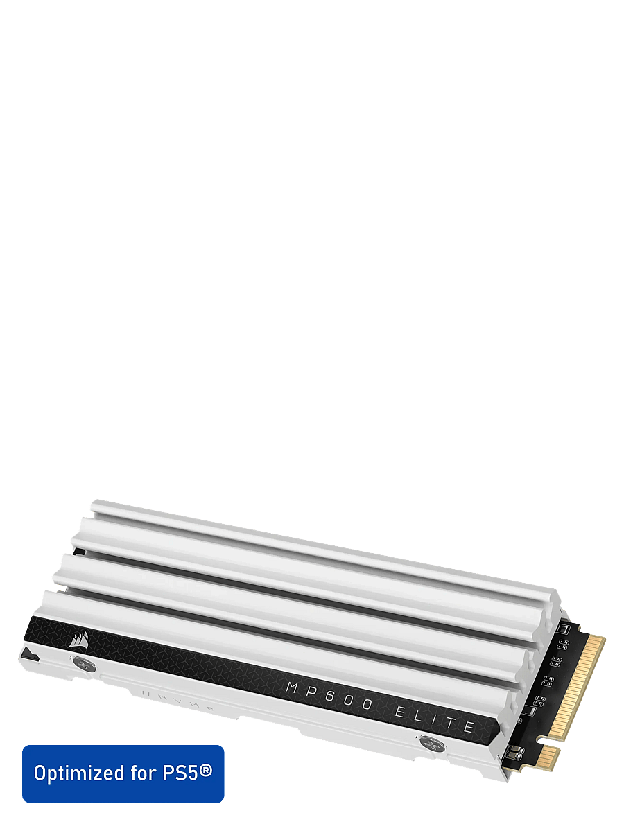 Corsair - Corsair MP600 Elite for PS5 2TB - white - 1