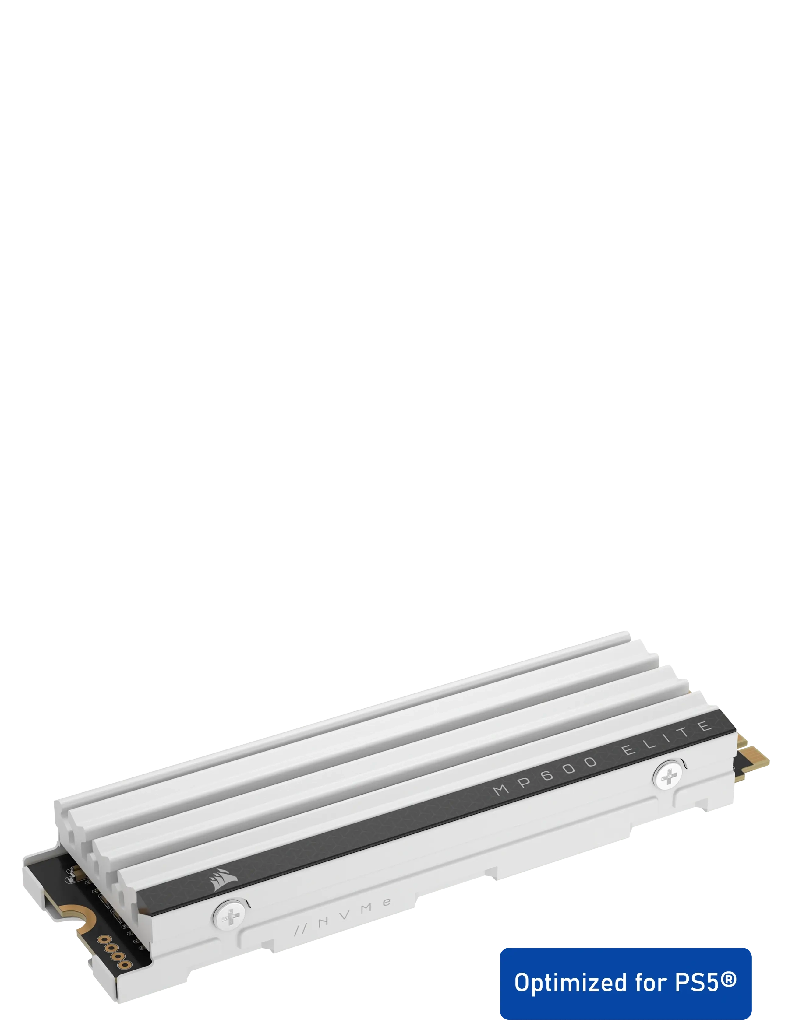 Corsair - Corsair MP600 Elite for PS5 2TB - white - 4