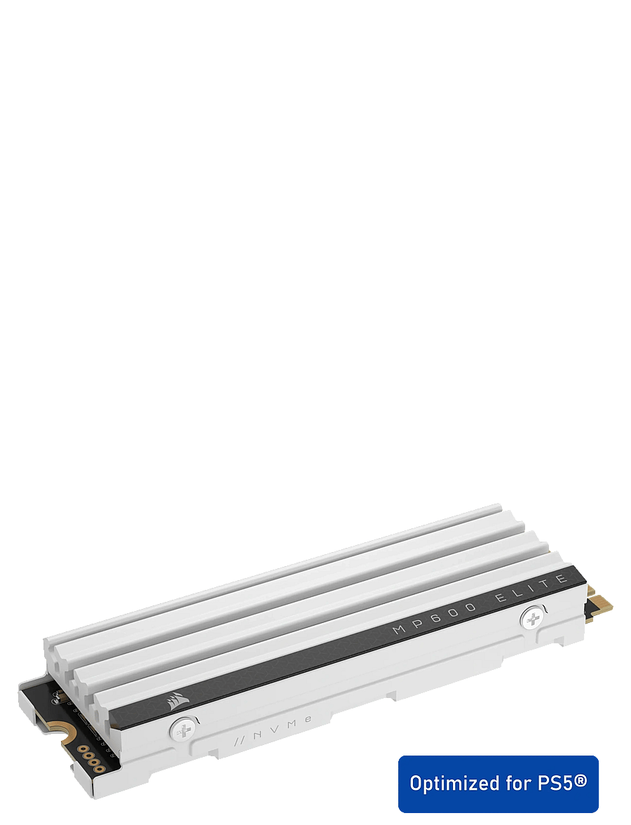 Corsair - Corsair MP600 Elite for PS5 2TB - white - 4