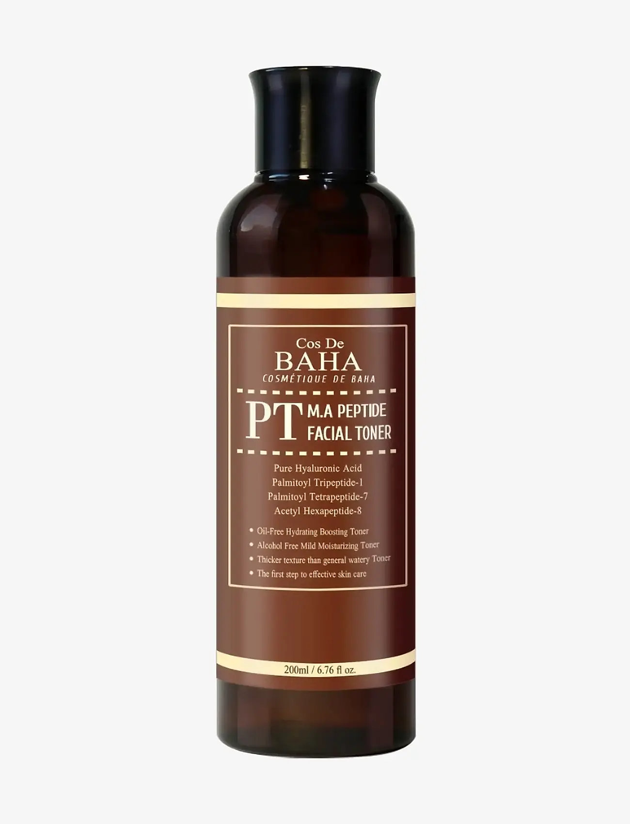 Cos de BAHA - Cos de BAHA - Peptide Toner (PT) (200ml.) - ansiktsvatten - clear - 1