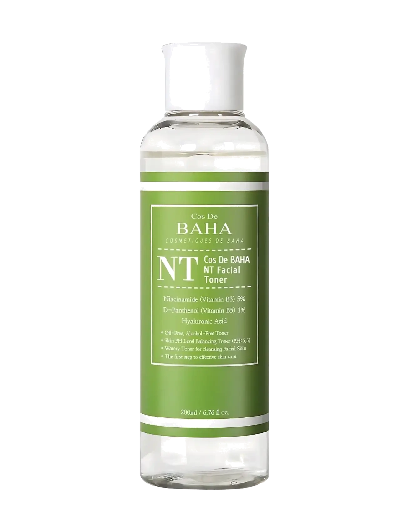Cos de BAHA - Niacinamide 5% Toner (Nt) (200Ml.), Hydrating Toner, Nude, Str: 30 ML