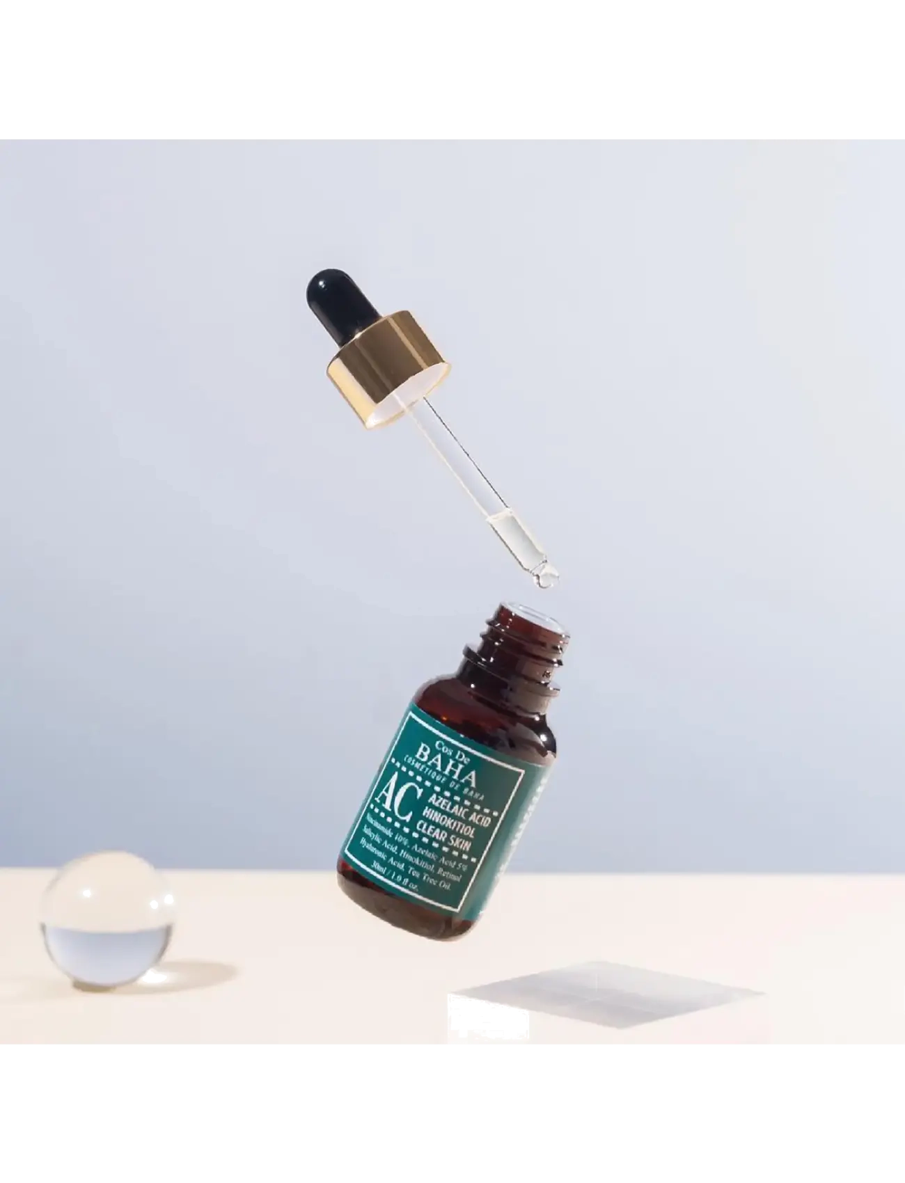 Cos de BAHA - Cos de BAHA - Niacinamide10% Azelaic Acid 5% Clear Skin Serum (AC) (30ml.) - serum - clear - 1