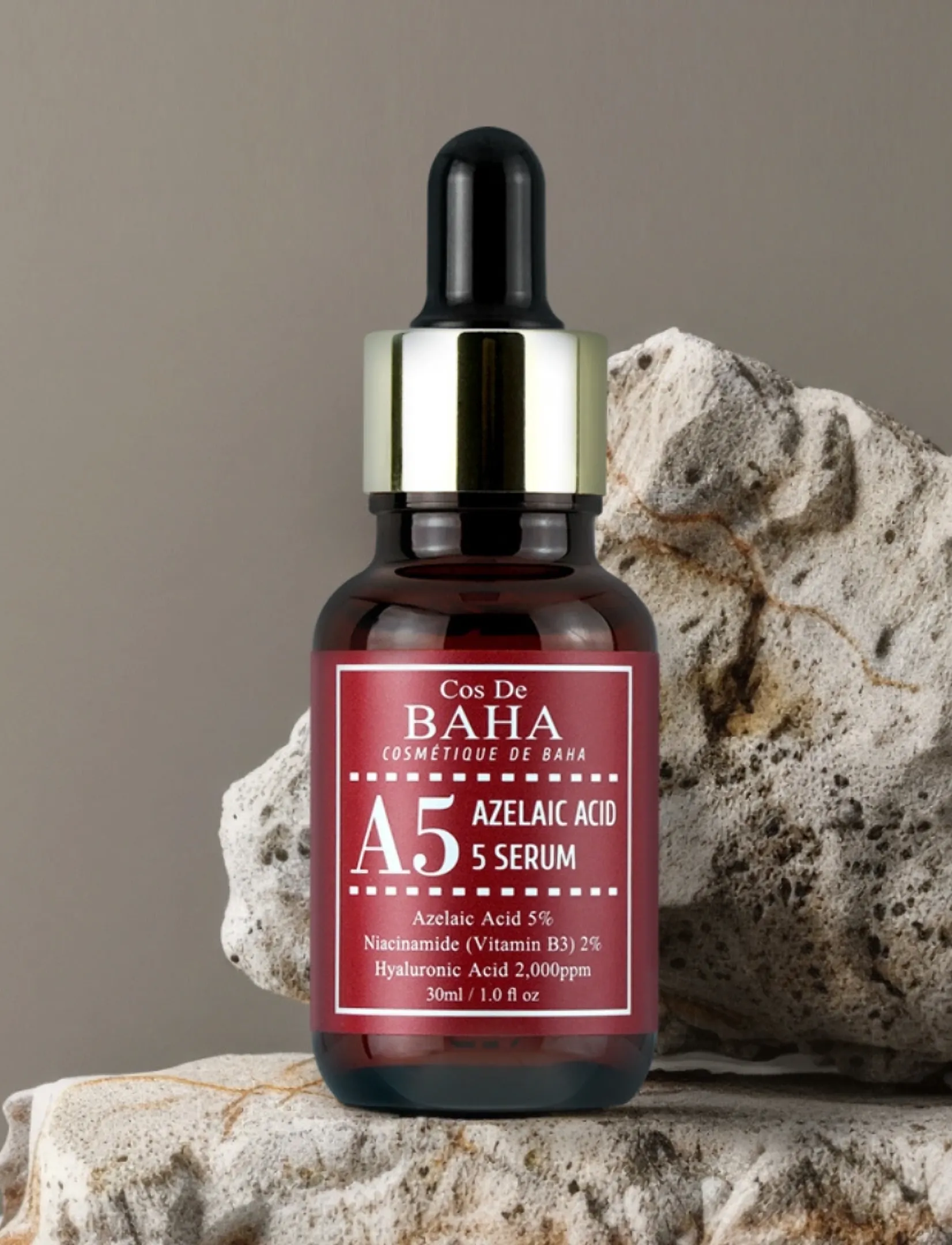 Cos de BAHA Cos De Baha - Azelaic Acid 5% Niacinamide 2% Serum (A5) (30ml), 30 ml, Nude, Ansigt > Serum, Dame