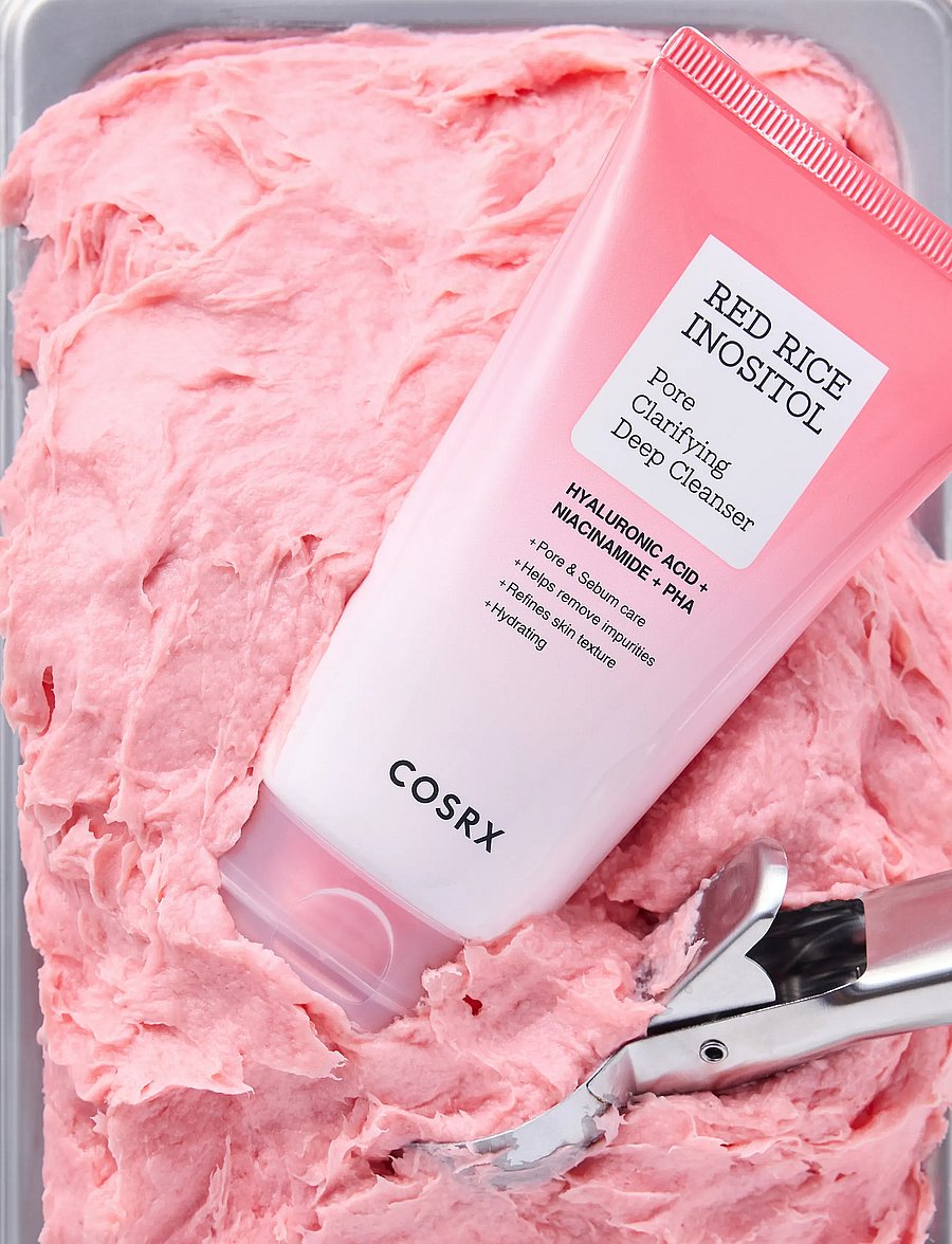 COSRX - Red Rice Inositol Pore Clarifying Deep Cleanser - pink - 2