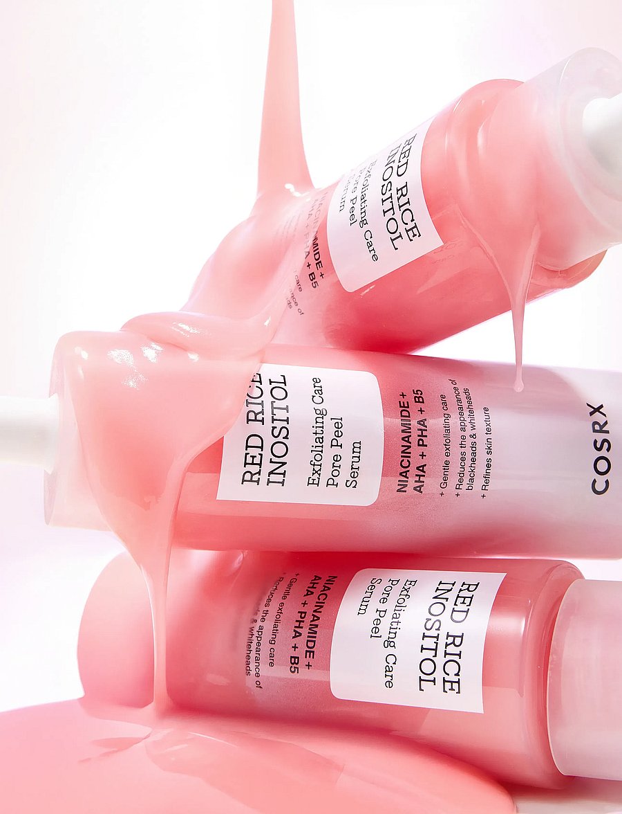 COSRX - Red Rice Inositol Exfoliating Care Pore Peel Serum - seerumid ja õlid - pink - 0