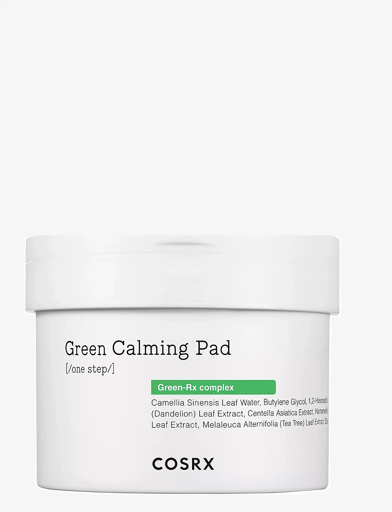 COSRX - One Step Green Hero Calming Pad - sommerens hudpleje - white - 1