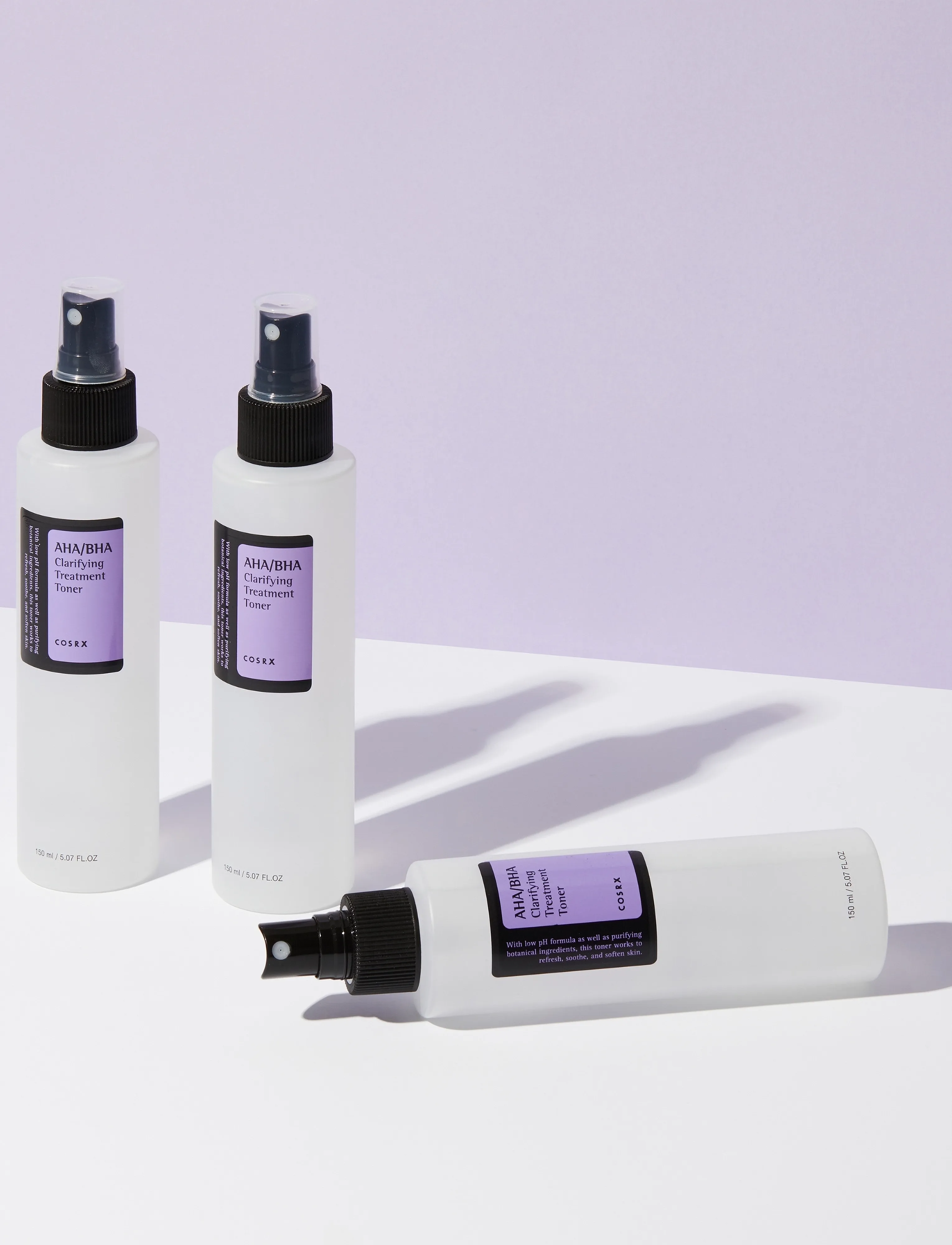 COSRX - COSRX AHA/BHA Clarifying Treatment Toner 150ml - sejas attīrīšanas toniki - white - 2