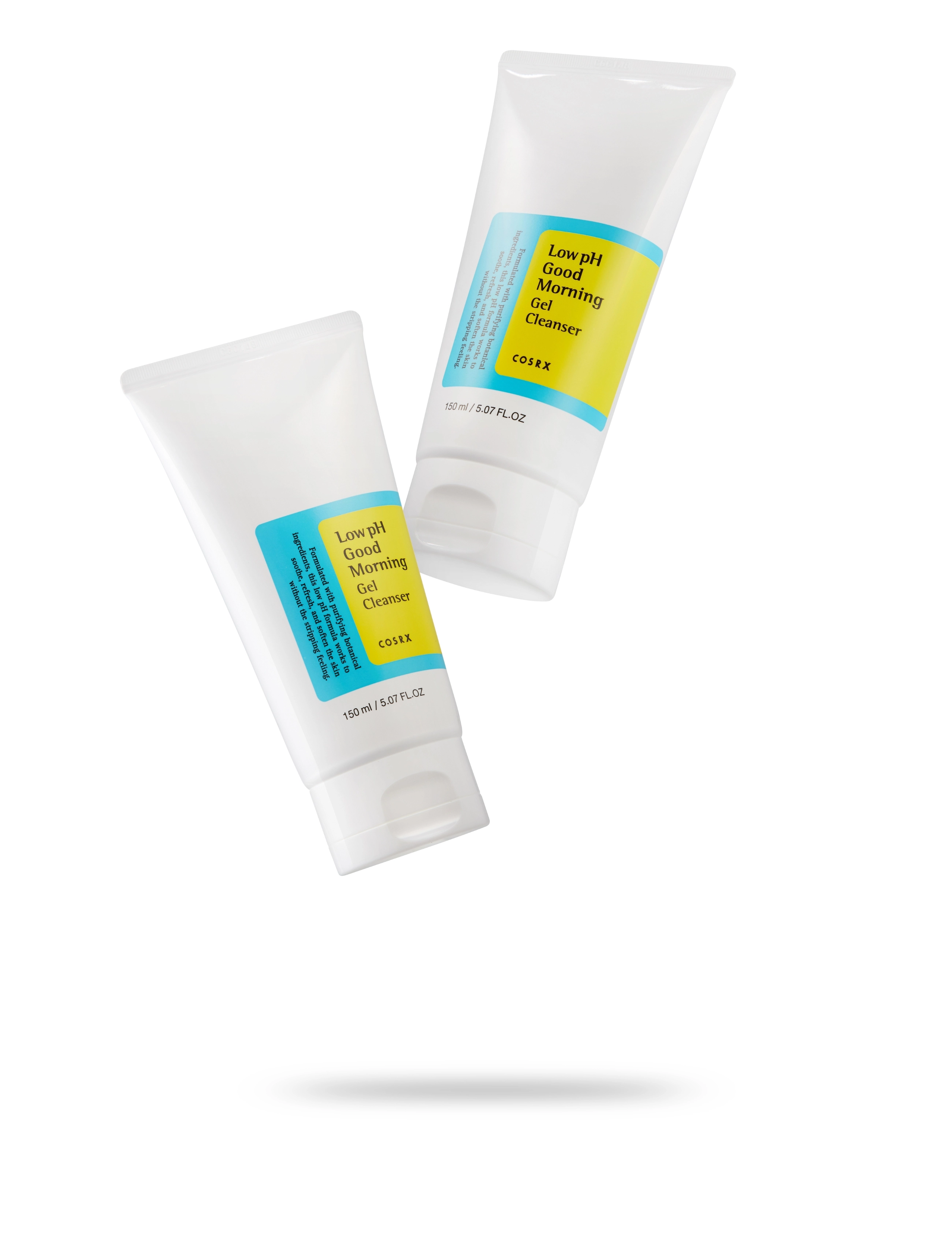 COSRX - Low pH Good Morning Gel Cleanser (150ml) - sommerens hudpleje - white - 2