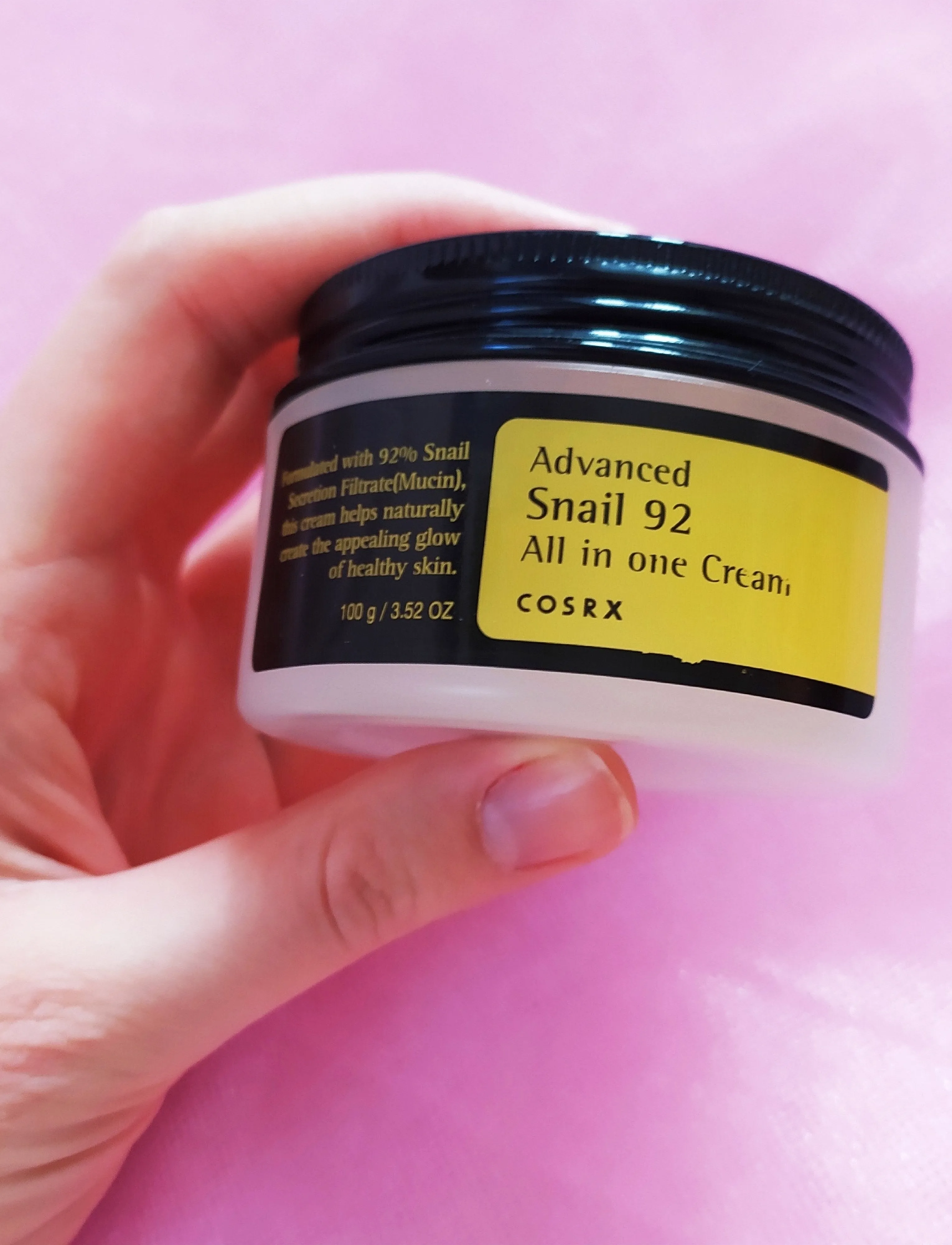 COSRX Advanced Snail 92 All In One Cream, 100 G, Nude, Fugtighedscreme > Dagcreme, Dame