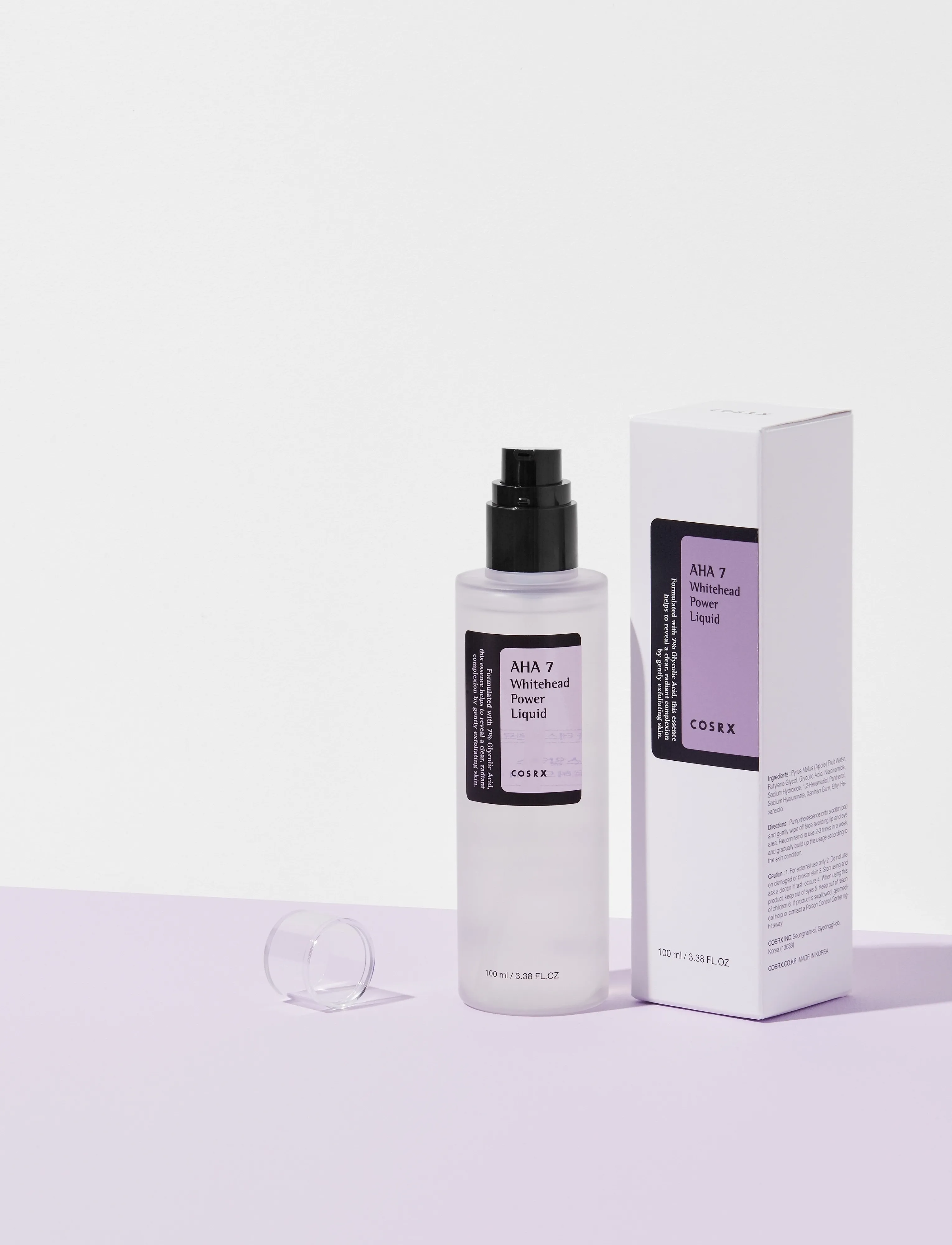 COSRX - AHA 7 Whitehead Power Liquid - kuorivat kasvovedet - white - 4