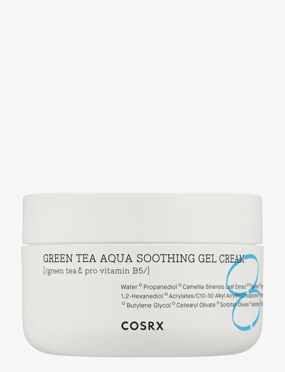 COSRX - Hydrium Green tea Aqua Soothing Gel Cream - niisutavad maskid - white - 1