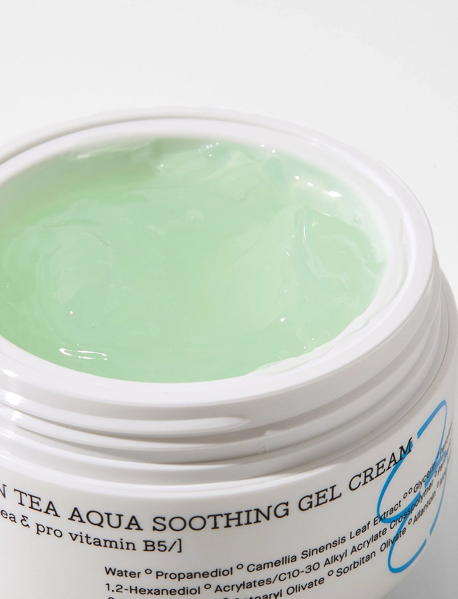 COSRX - Hydrium Green tea Aqua Soothing Gel Cream - white - 4