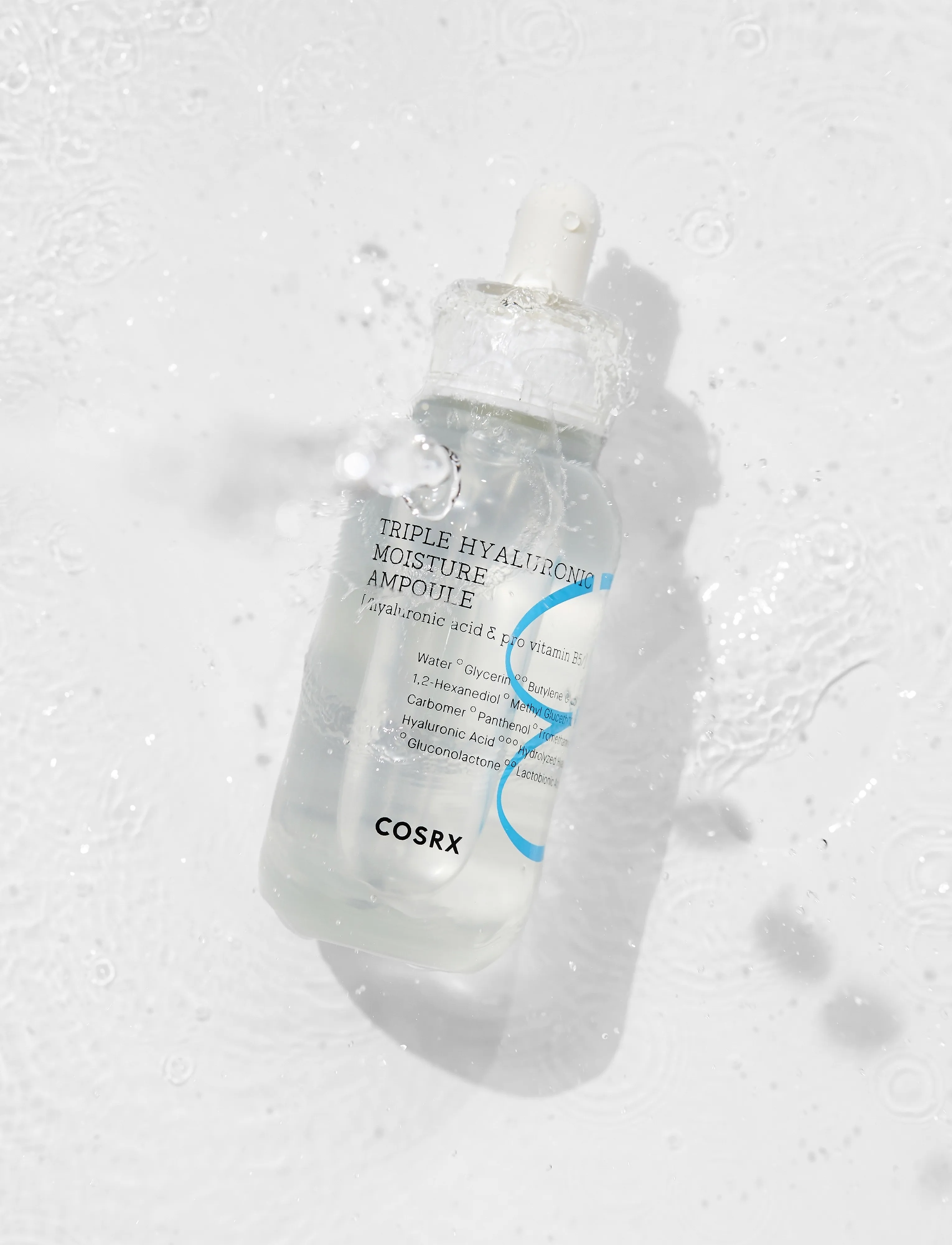 COSRX Hydrium Triple Hyaluronic Moisture Ampoule, 60 ml, Nude, Ansigt > Serum, Dame