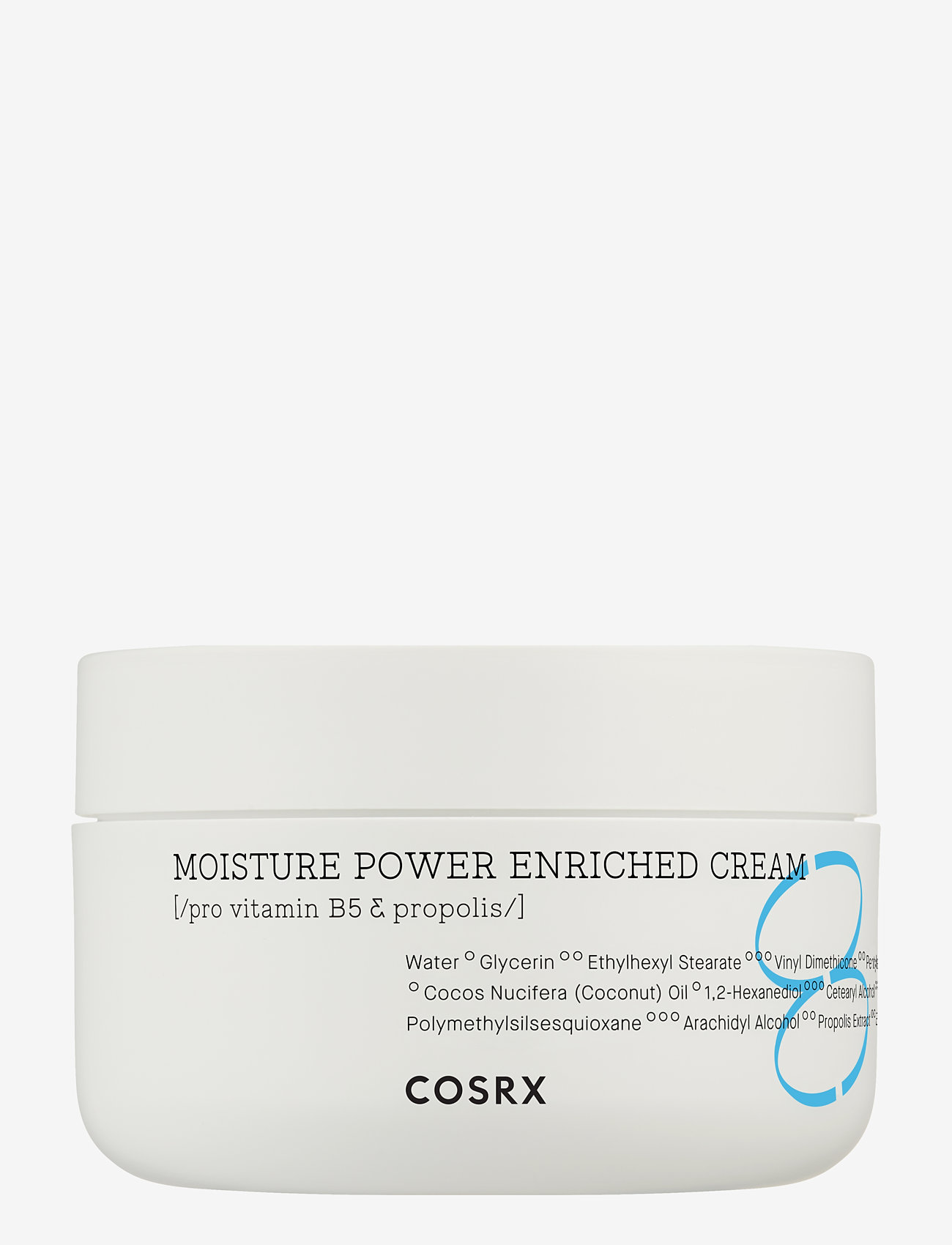 COSRX - Hydrium Moisture Power Enriched Cream - fugtgivende masker - white - 1