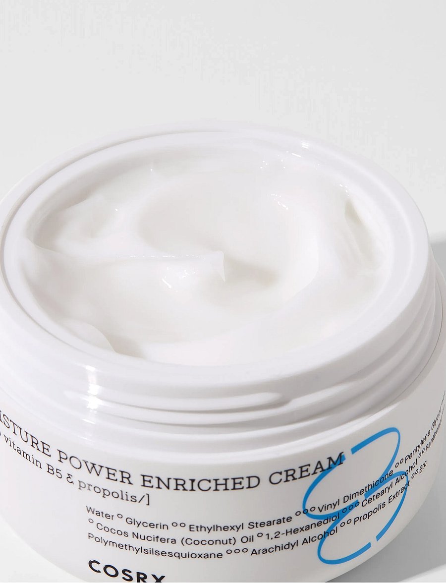 COSRX - Hydrium Moisture Power Enriched Cream - niisutavad maskid - white - 0