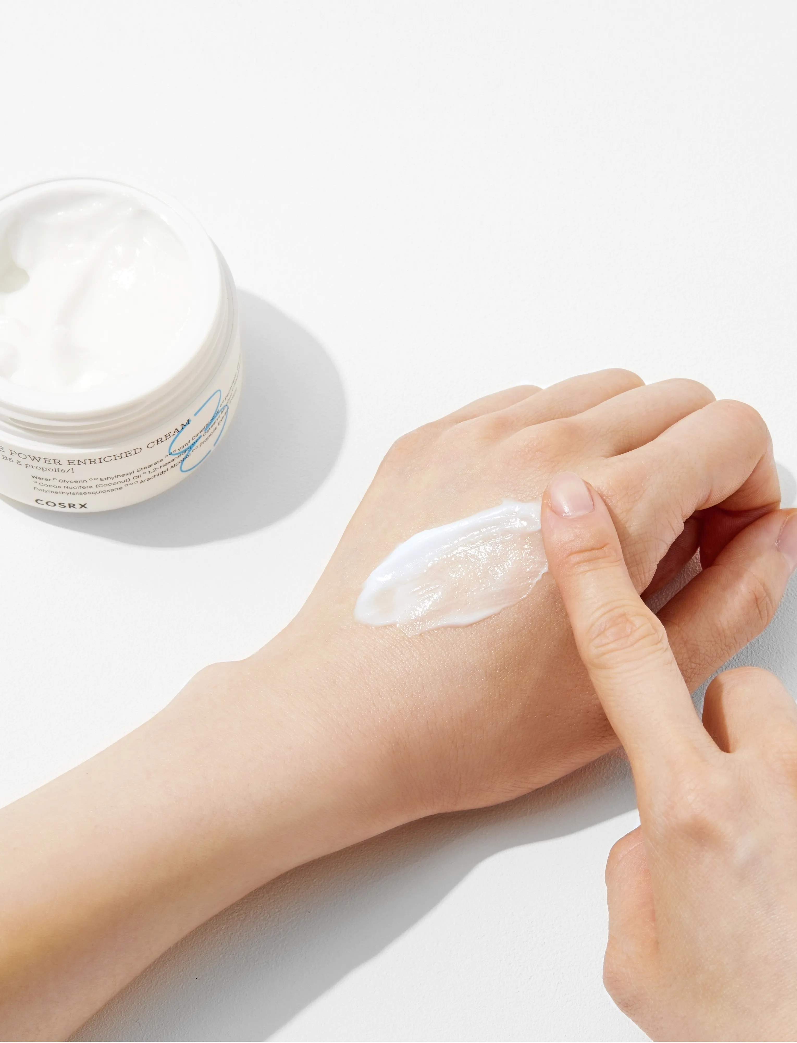 COSRX - Hydrium Moisture Power Enriched Cream - Återfuktande masker - white - 2