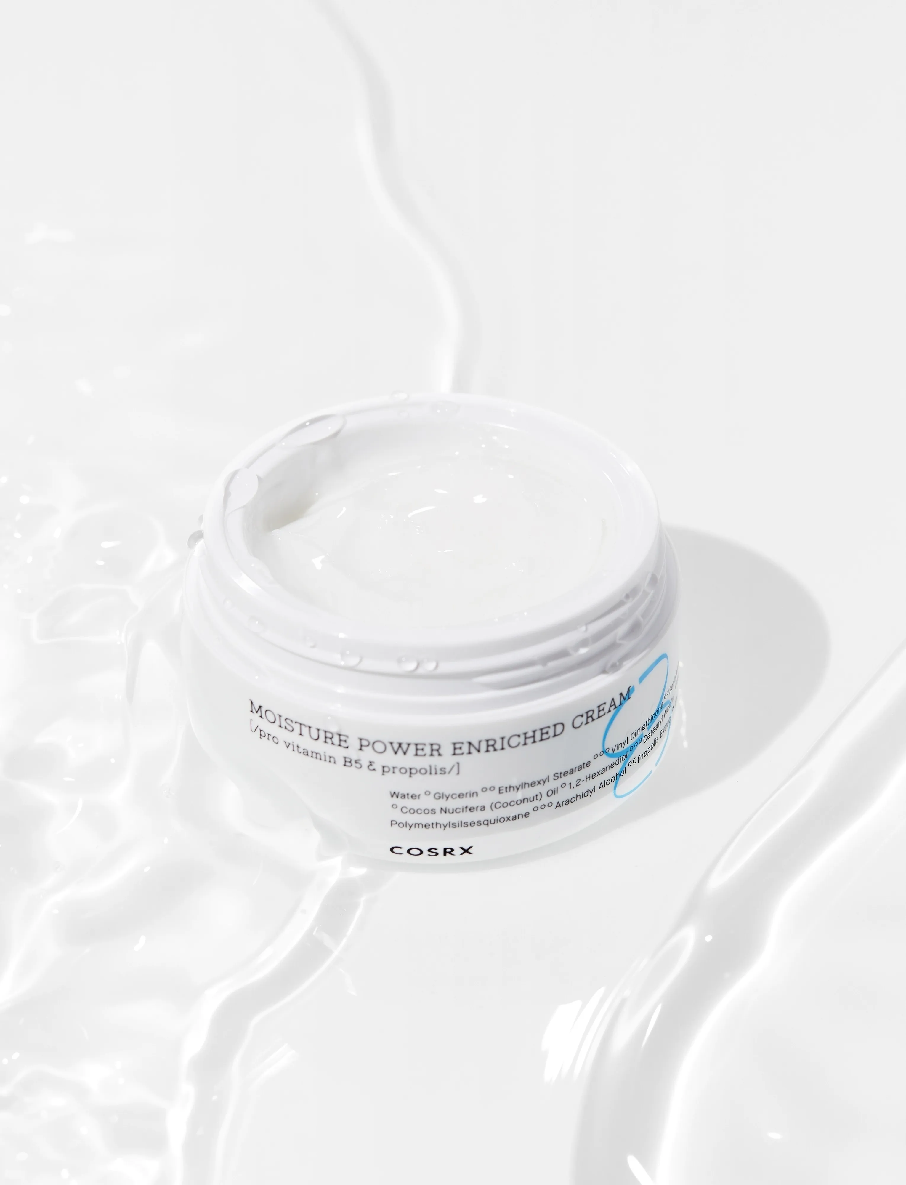 COSRX - Hydrium Moisture Power Enriched Cream - Återfuktande masker - white - 4