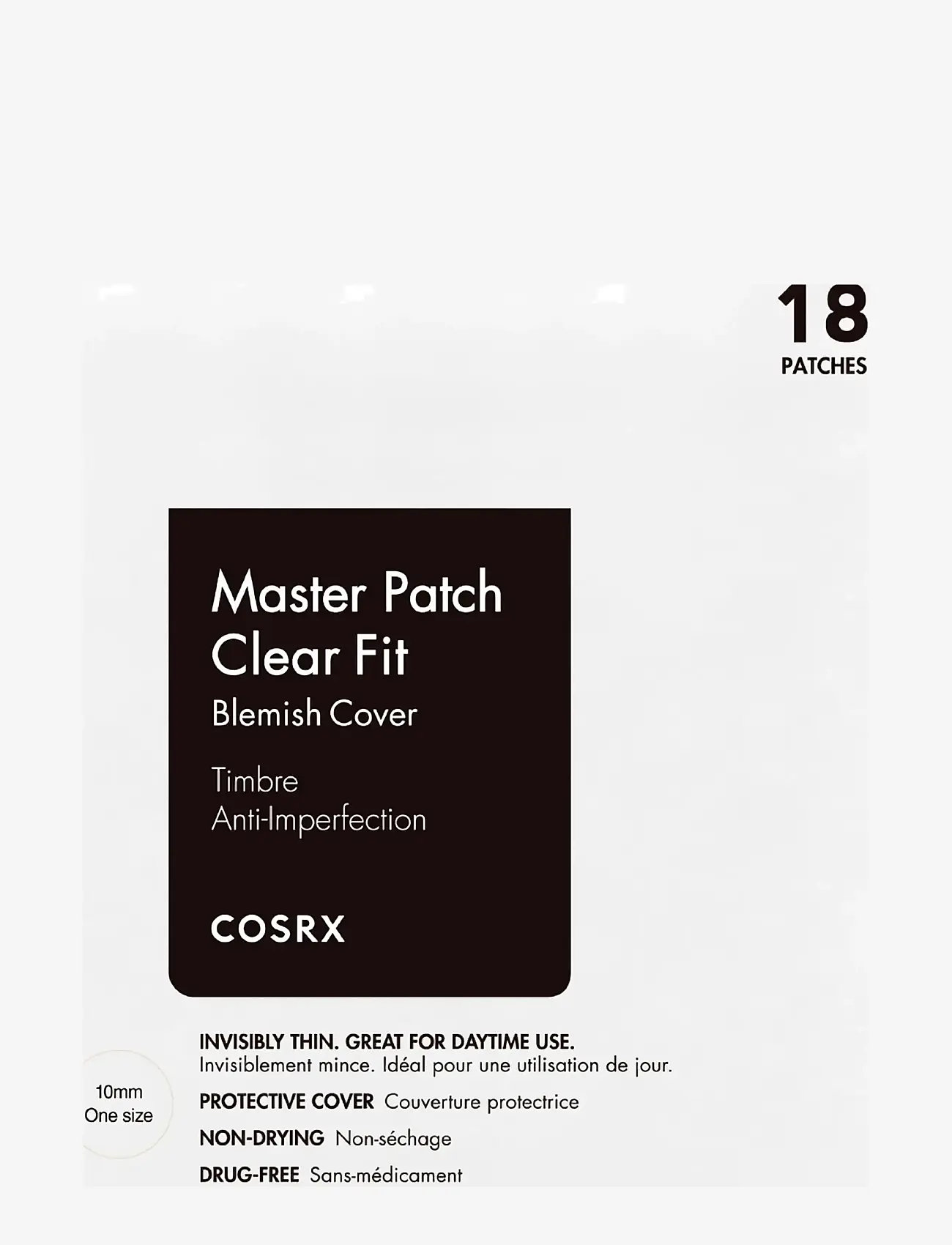 COSRX - Master Patch Clear Fit - suvine nahk - white - 0