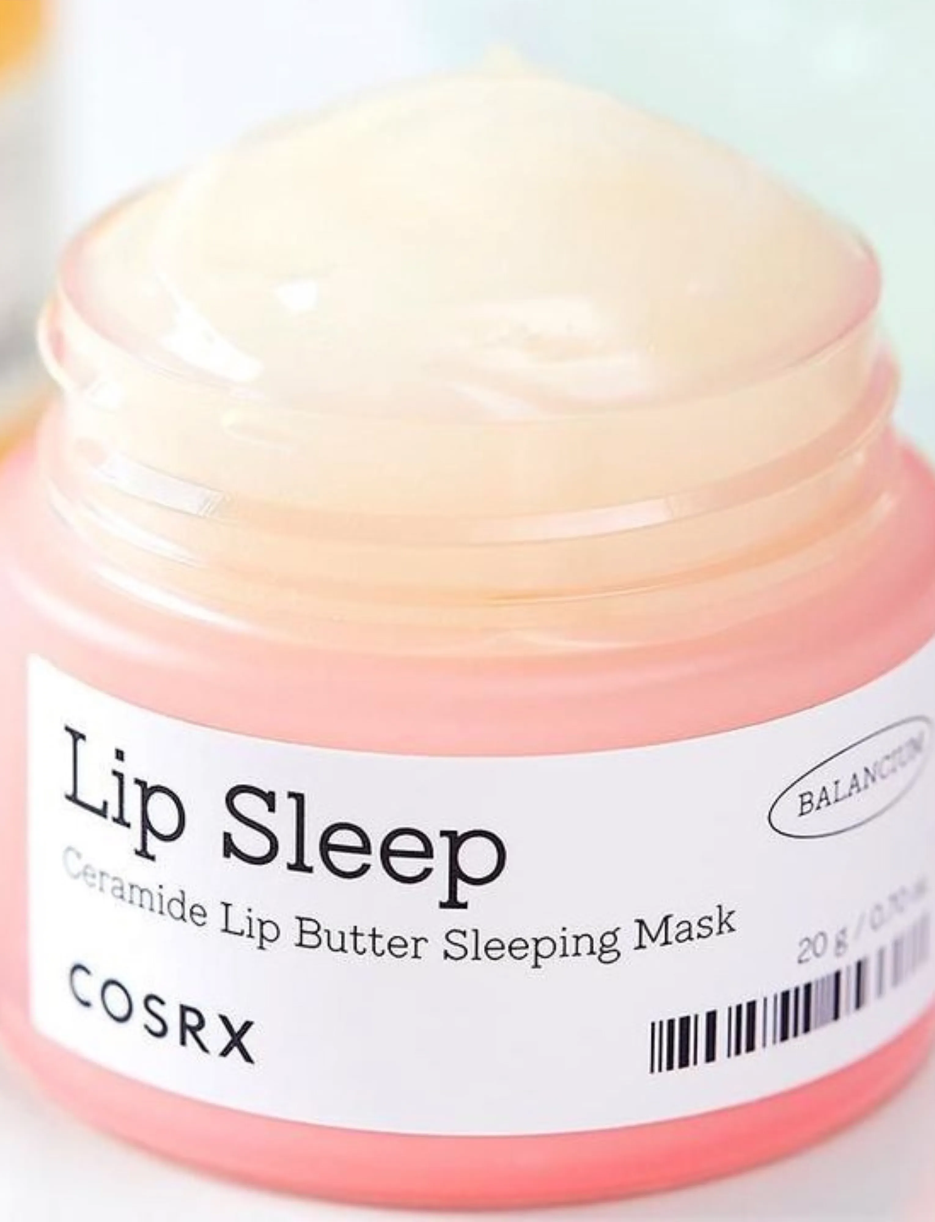 COSRX - Balancium Ceramide Lip Butter Sleeping Mask - odos priežiūra vasarą - white - 3