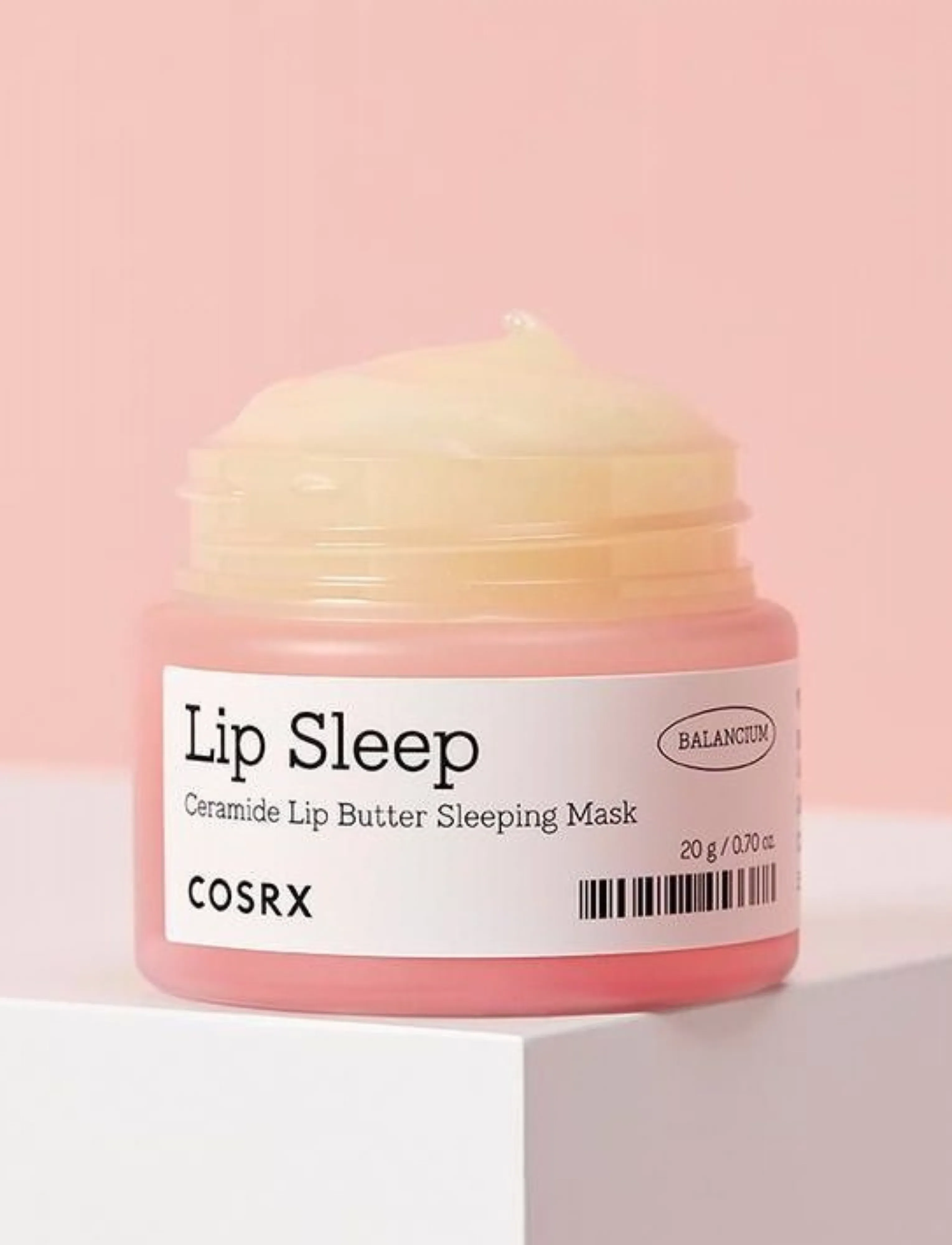 COSRX - Balancium Ceramide Lip Butter Sleeping Mask - odos priežiūra vasarą - white - 4