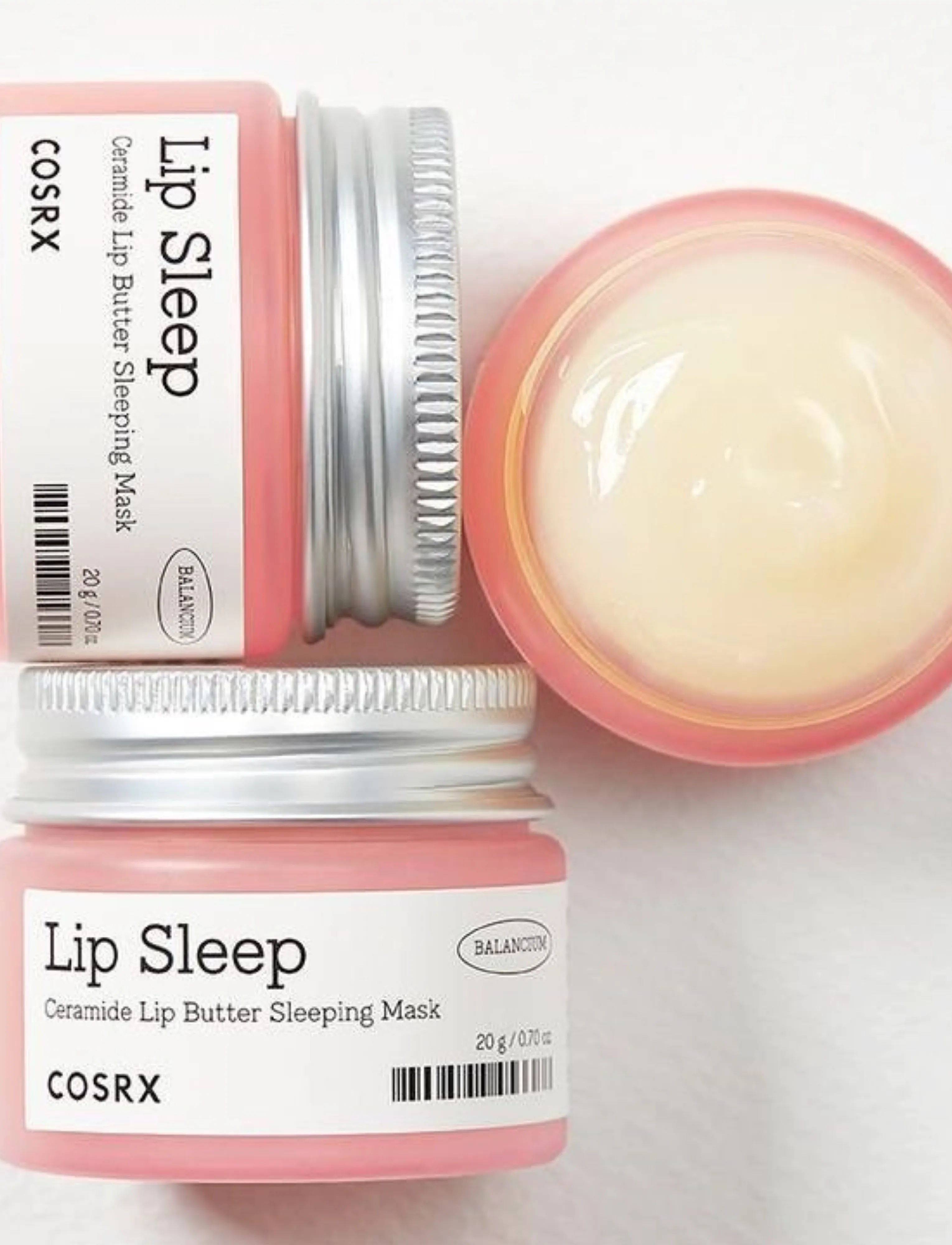 COSRX - Balancium Ceramide Lip Butter Sleeping Mask - odos priežiūra vasarą - white - 5