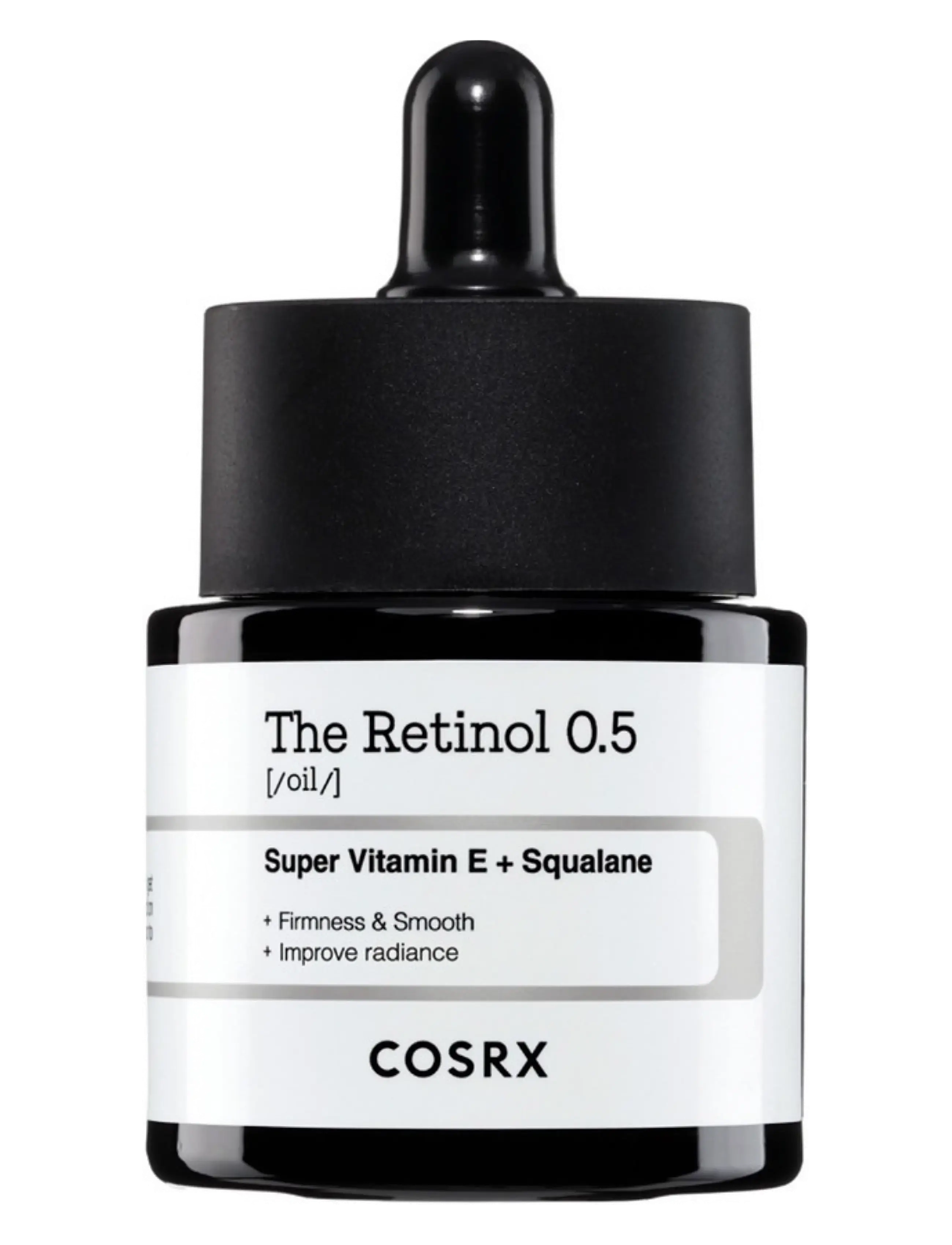 COSRX The Retinol 0,5 Oil, Ansigt Vinegar & Dressing Bottless, Nude, Str: 20 ml