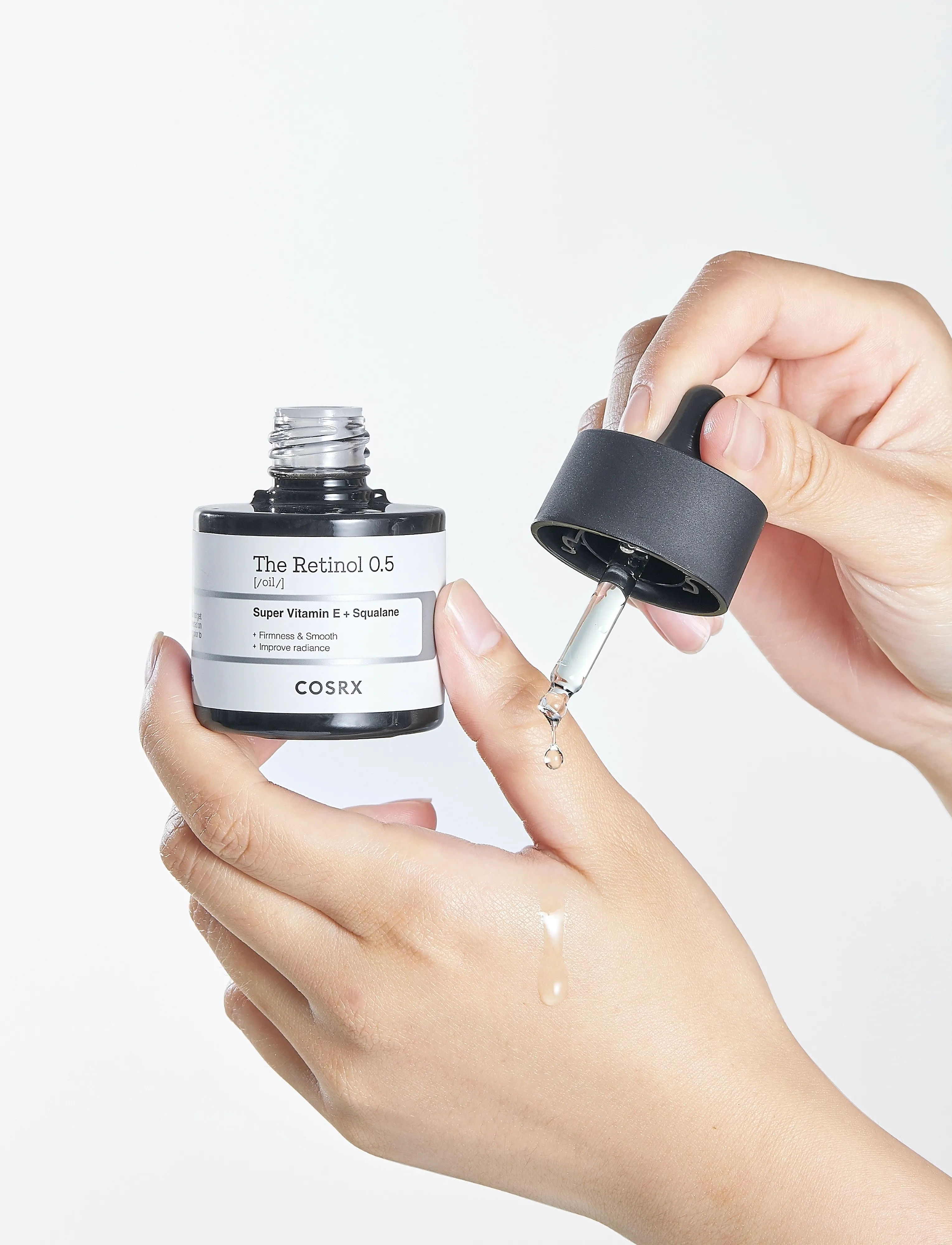 COSRX - The Retinol 0,5 Oil - serum & oljor  - white - 4
