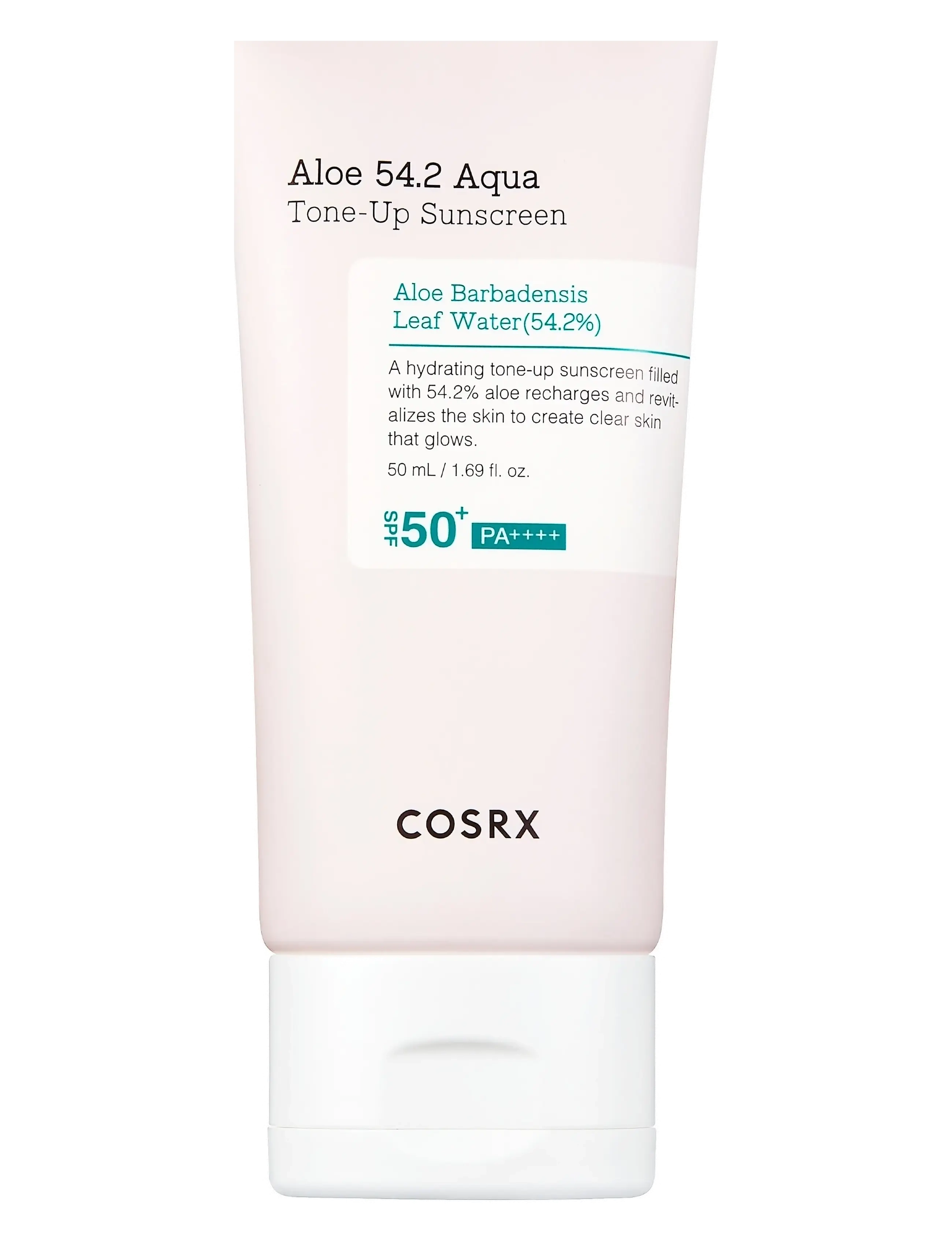 COSRX Aloe 54,2 Aqua Tone Up Sunscreen 50Ml, Ansigt, Nude, Str: 50 ML