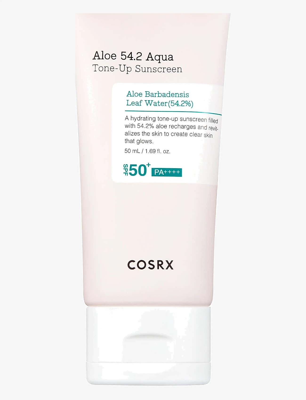 COSRX - COSRX Aloe 54,2 Aqua Tone Up Sunscreen 50ml - näole - no color - 1