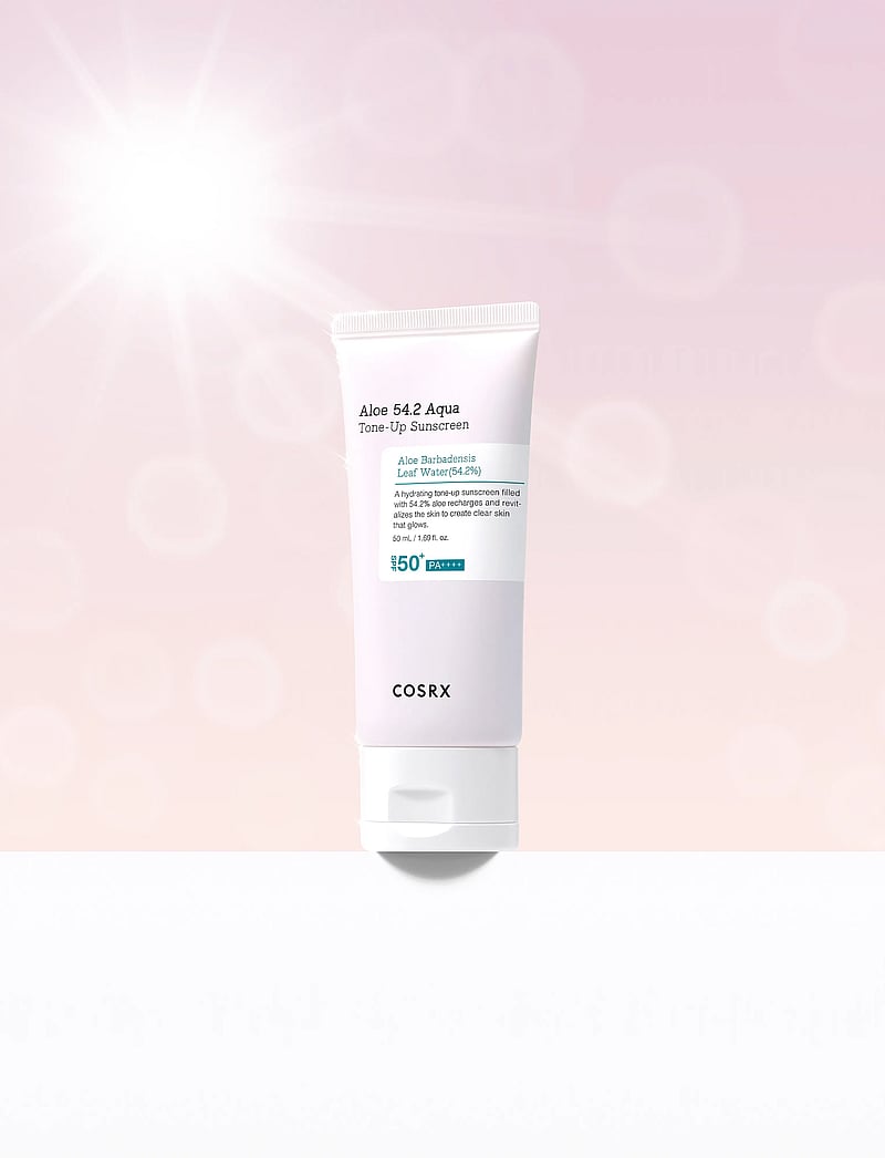 COSRX - COSRX Aloe 54,2 Aqua Tone Up Sunscreen 50ml - näole - no color - 0