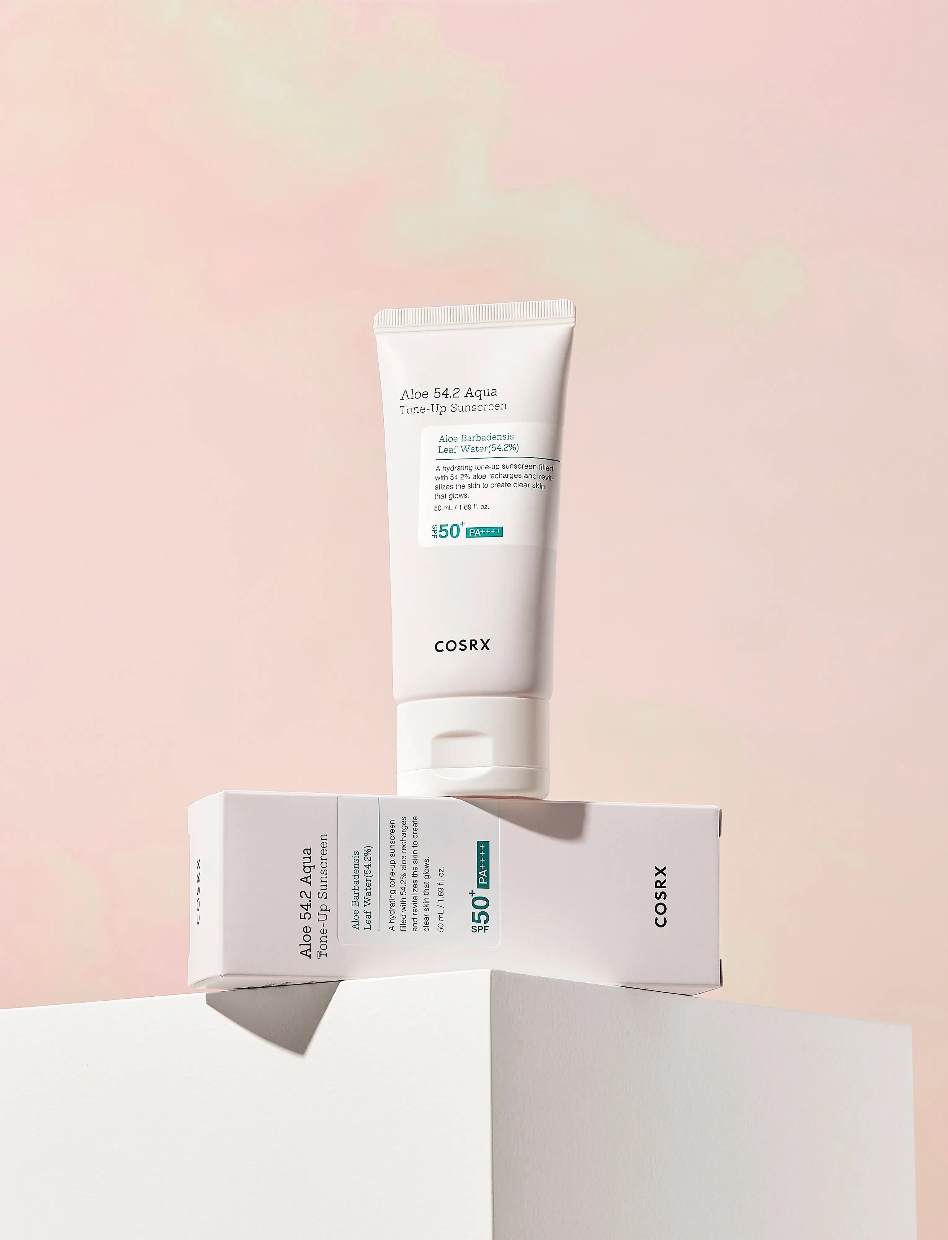 COSRX - COSRX Aloe 54,2 Aqua Tone Up Sunscreen 50ml - sejai - no color - 5