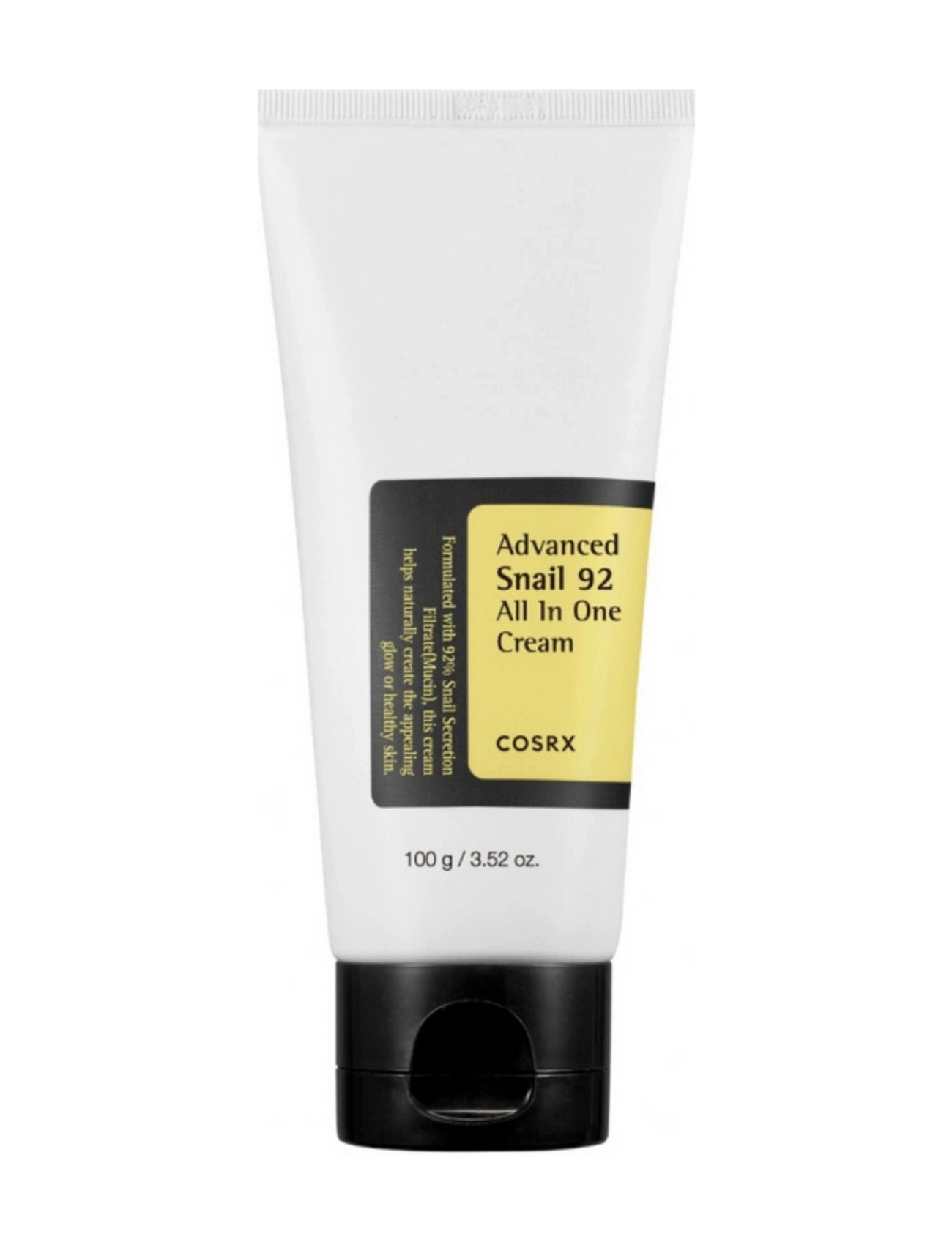 COSRX Advanced Snail All In One Cream Tube 100G, Day Cremes, Nude, Str: 100 ML