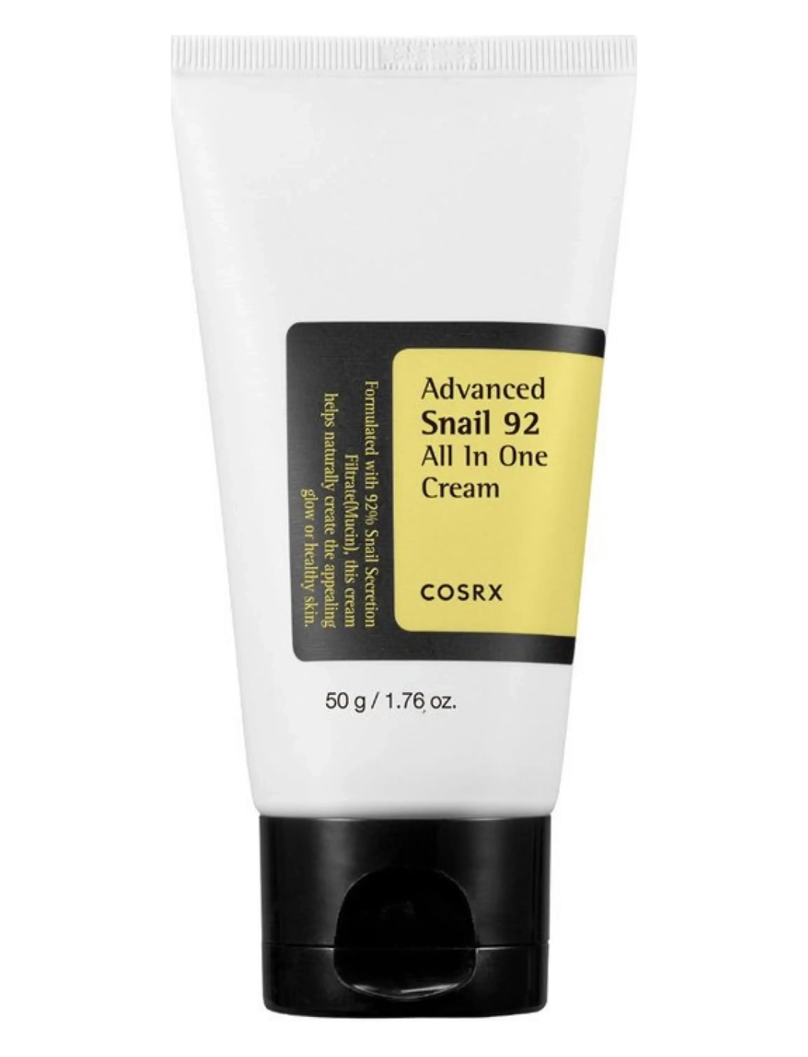 COSRX Advanced Snail All In One Cream Tube 50ml, 50 ml, White, Fugtighedscreme > Dagcreme, Dame