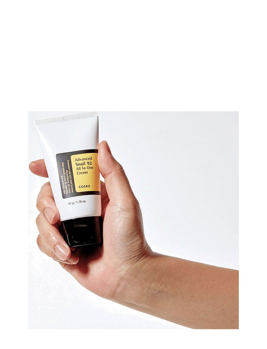 COSRX - Advanced Snail All In One Cream Tube 50ml - suvine nahk - white - 2