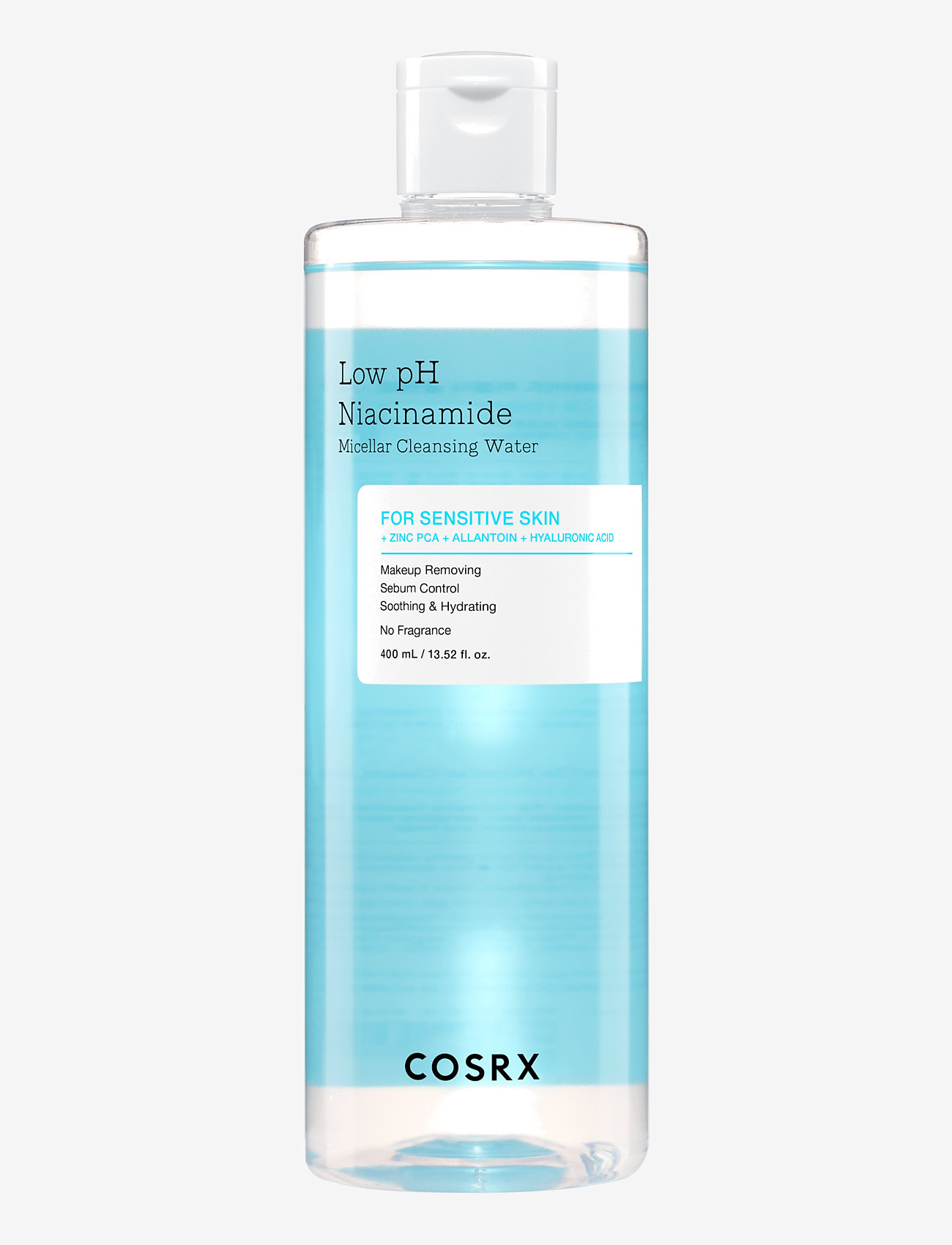 COSRX - COSRX Low pH Niacinamide Micellar Cleansing Water 400ml - sommerens hudpleje - no color - 1