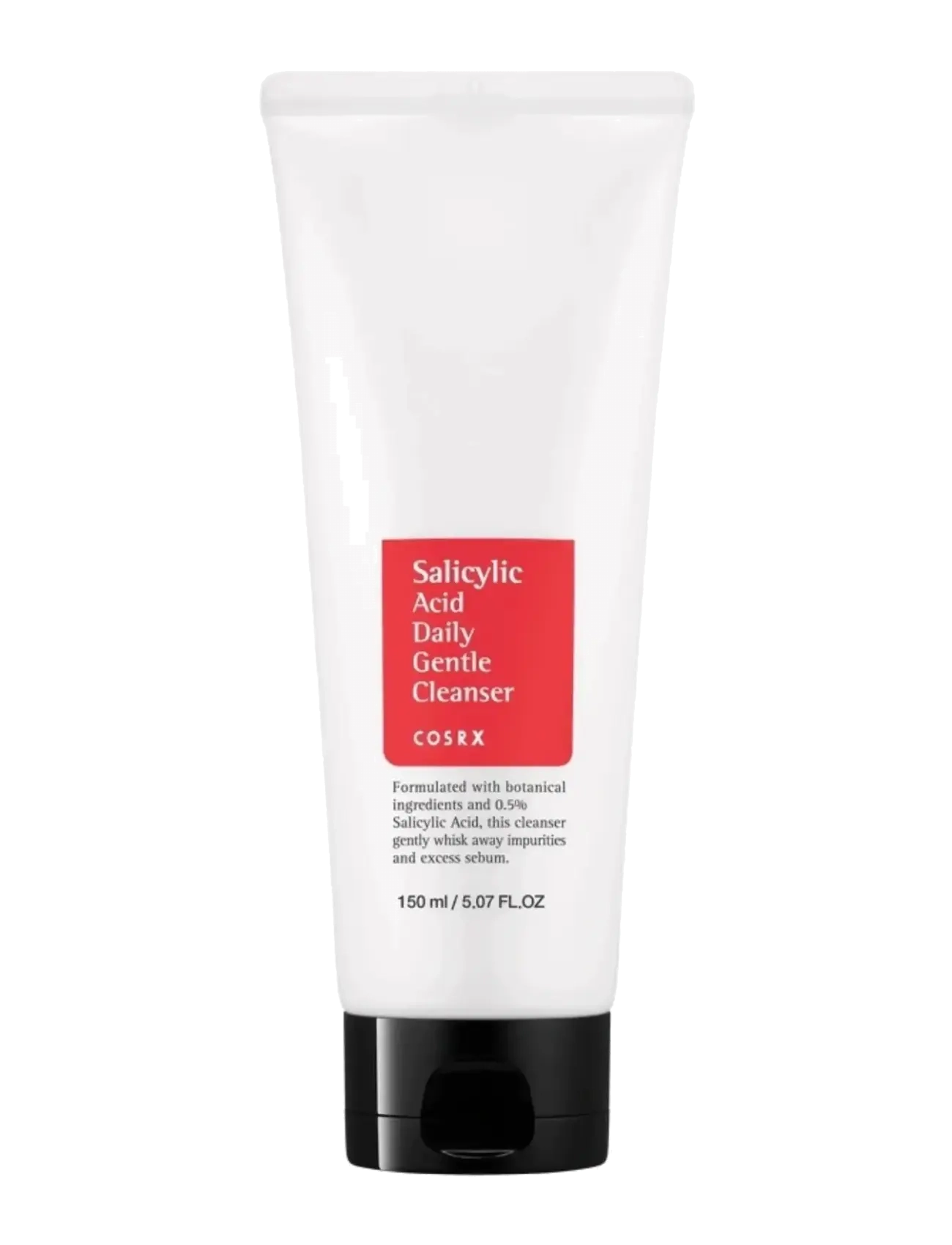COSRX Salicylic Acid Daily Gentle Cleanser 150Ml, Rensemiddel, Hvid, Str: 150 ML