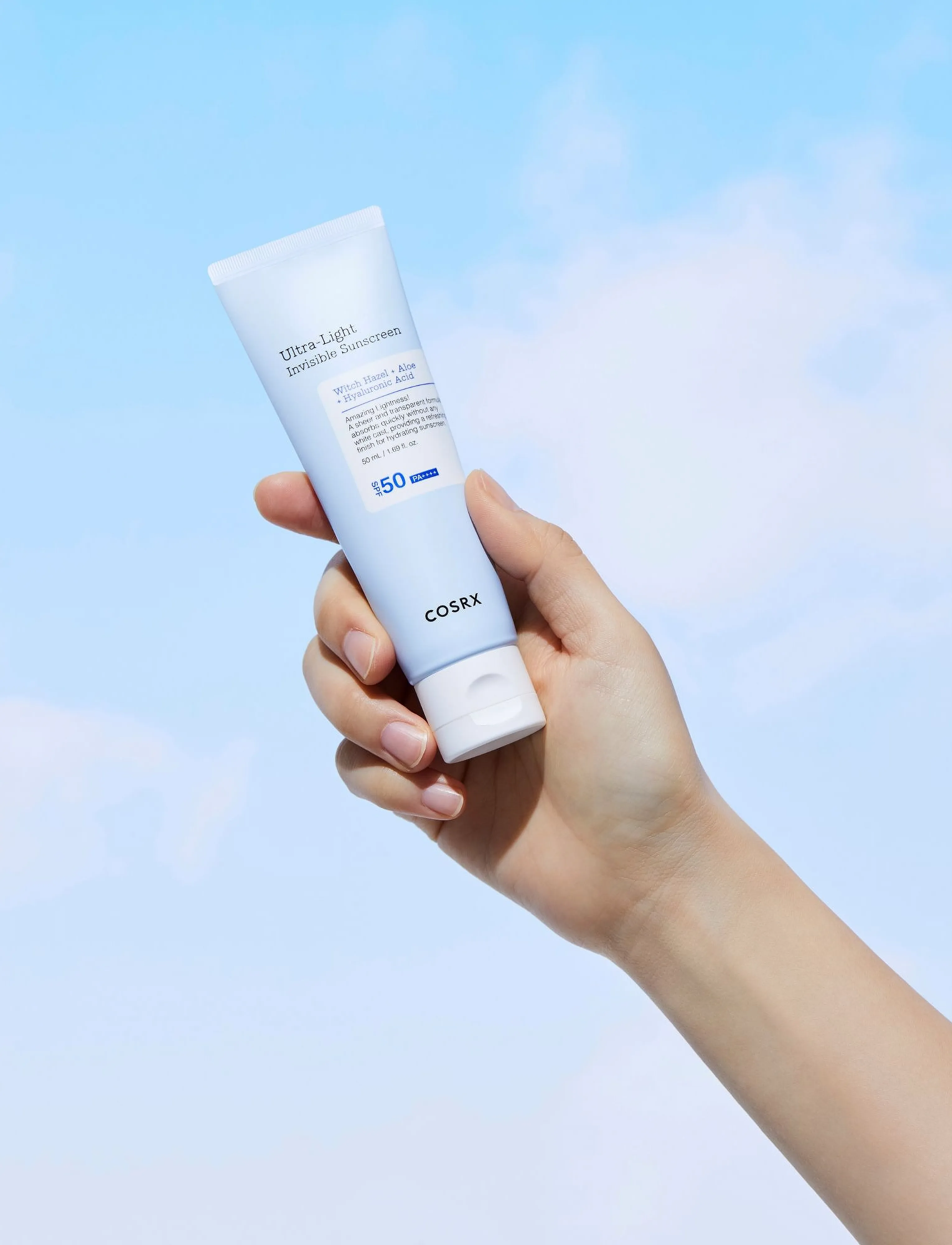 COSRX - COSRX Ultra Light Invisible Sunscreen 50ml - för ansiktet - no color - 4